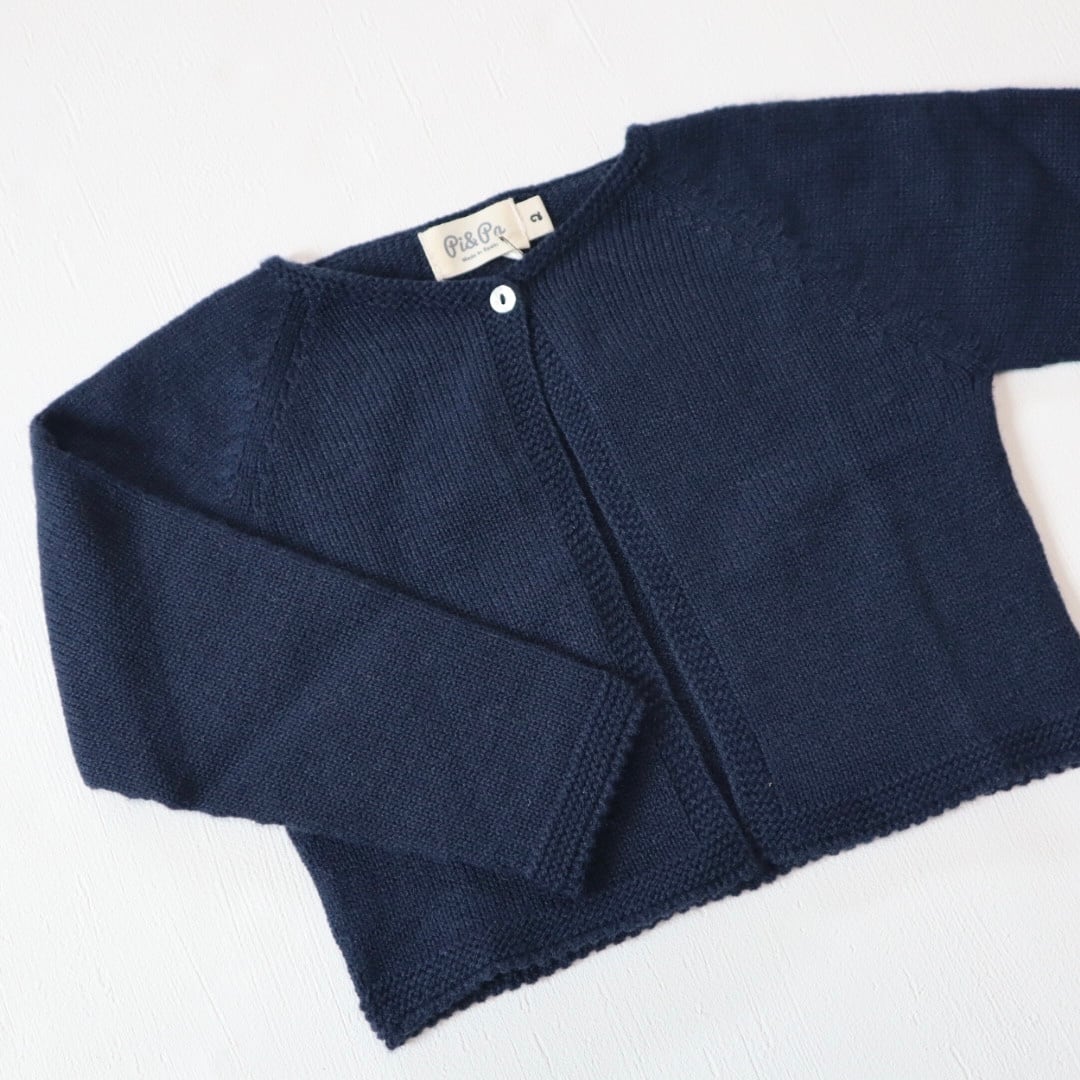  Cardigan（ロング丈）｜Pi&Pa サイズ: 2Y(92cm), カラー: IVORY