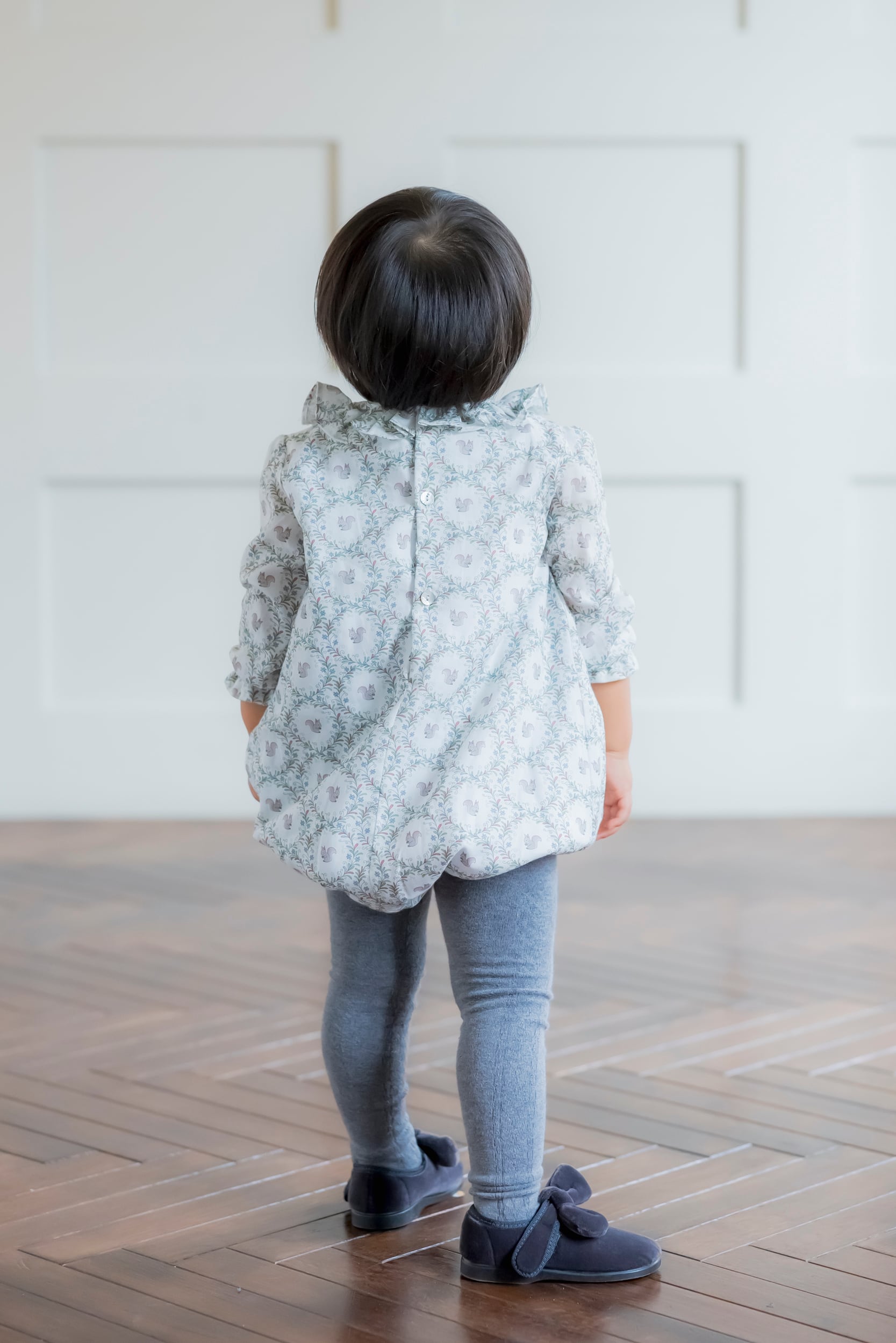  Squirrel ロンパース｜Pi&Pa ベビーサイズ: 18ヶ月 (86cm)