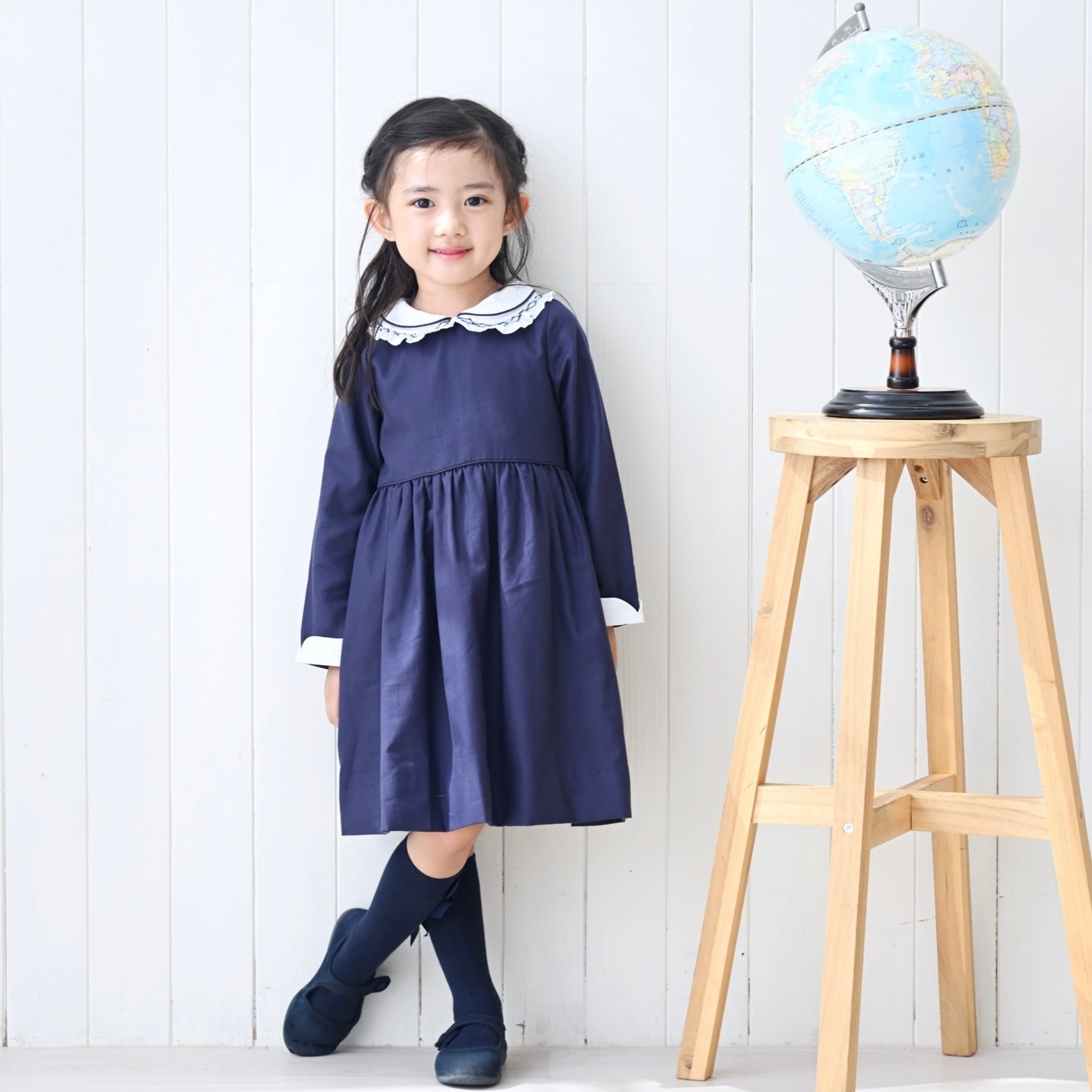  Aglae スモッキングワンピース｜Kidiwi サイズ: 2Y(92cm)