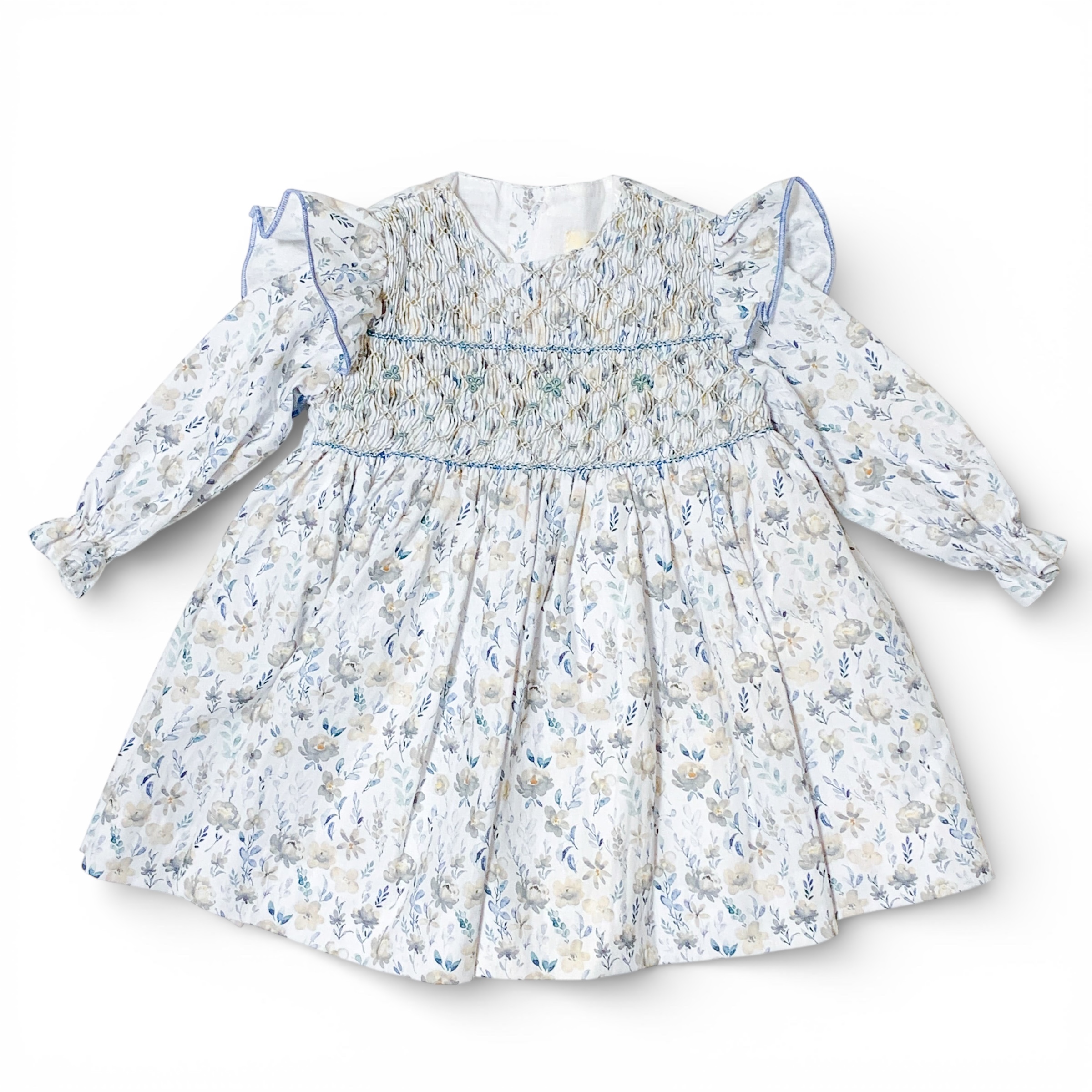  【Last 12M】 Helen スモッキングワンピース｜Pi&Pa サイズ: 12M(80cm）