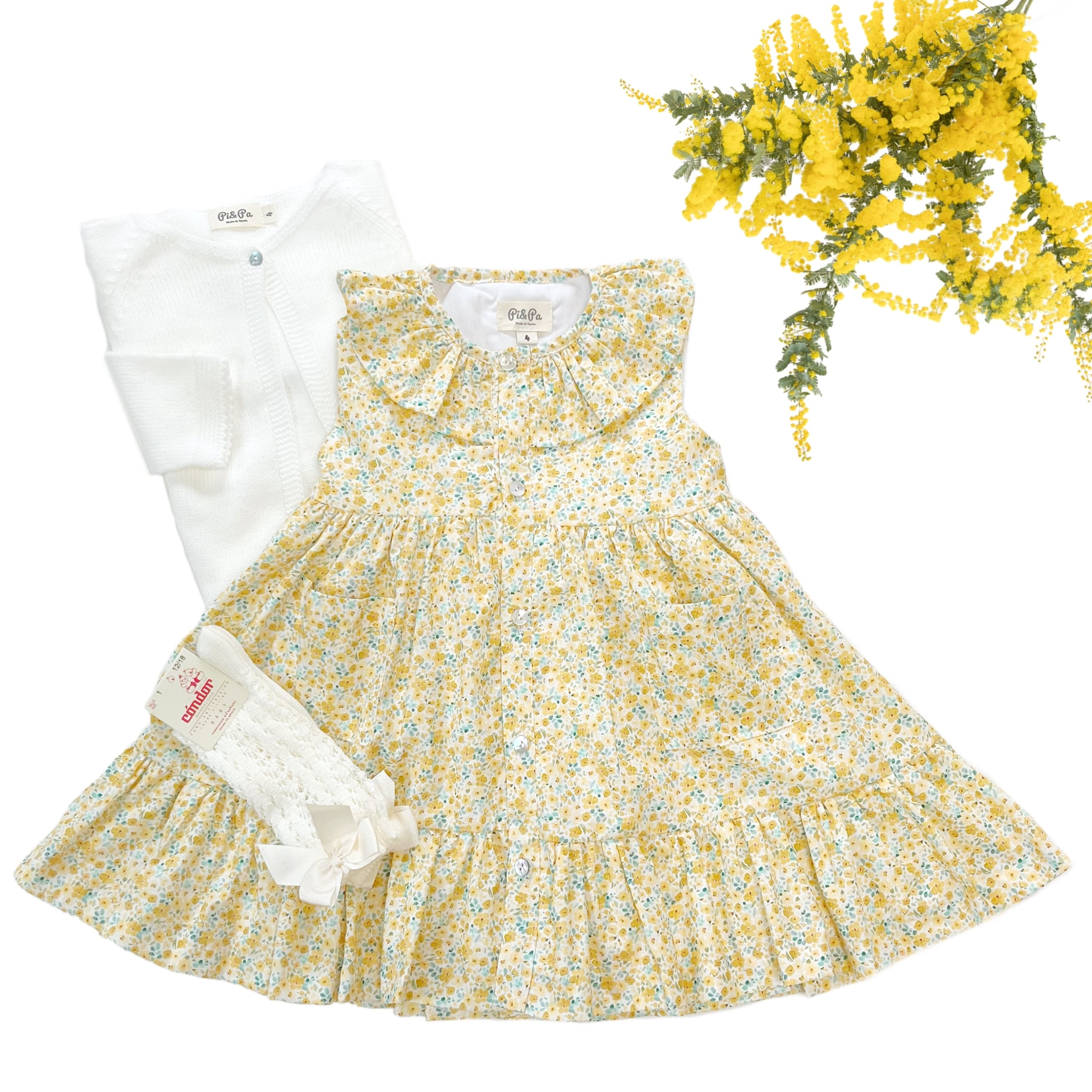 【Last 4Y】 Rola Flower ワンピース｜Pi&Pa サイズ: 4Y(104cm)