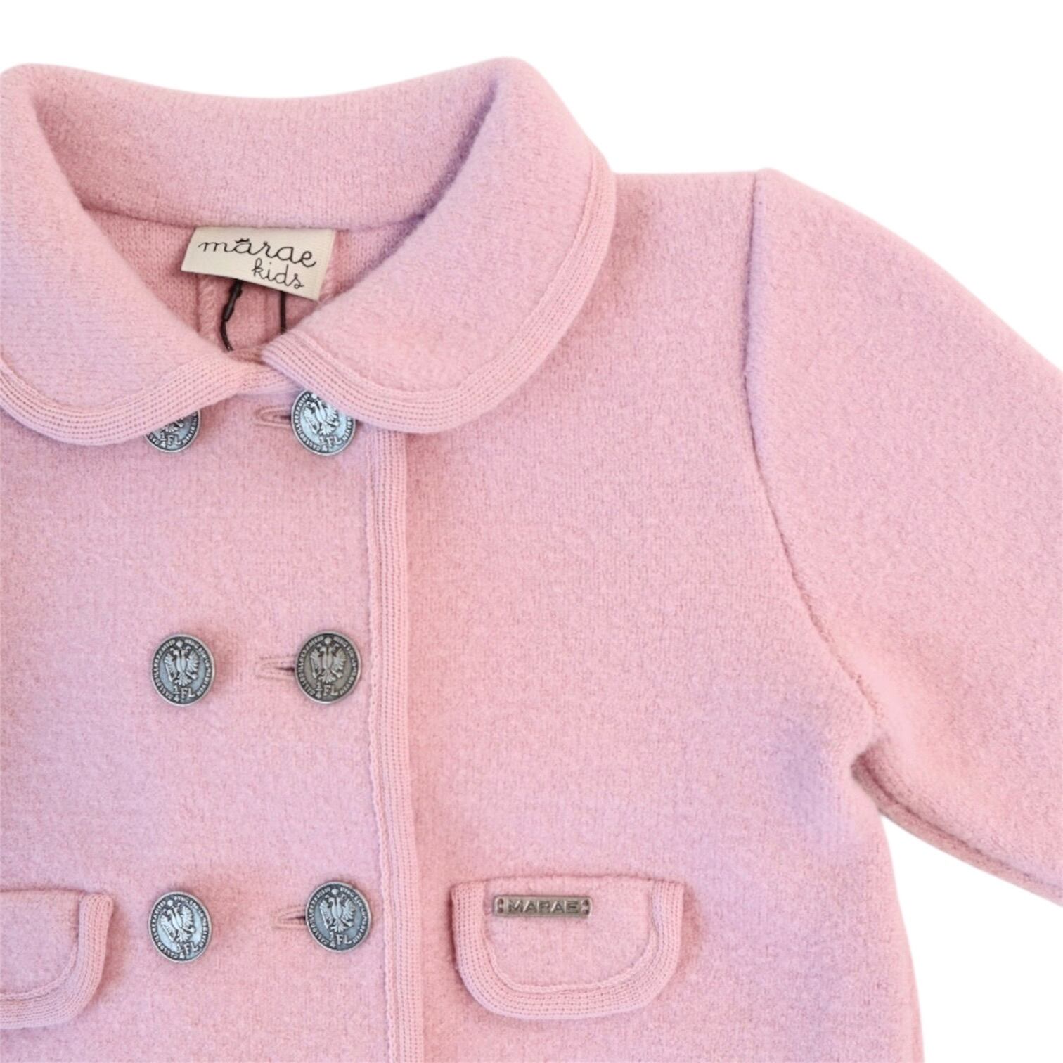 ダブルブレストコート（ROSE）｜Marae サイズ: 4Y(104cm)