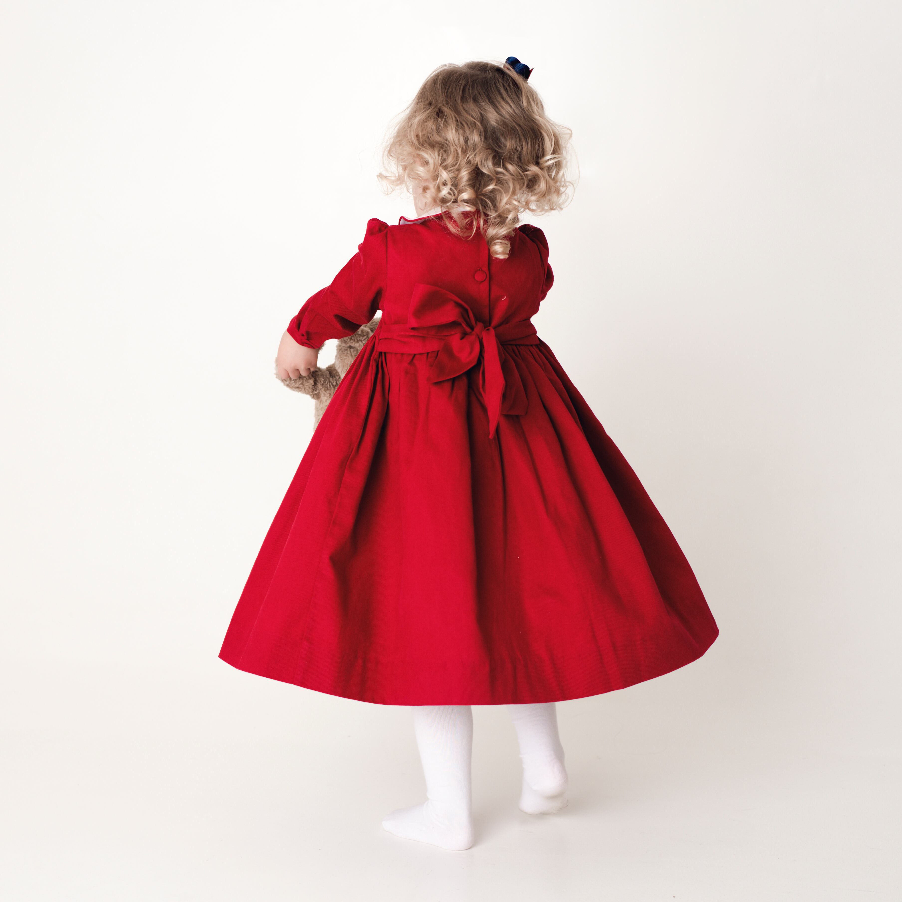 Bella スモッキングワンピース（2Yまでブルマ付）｜Annafie サイズ: 3Y(98cm)