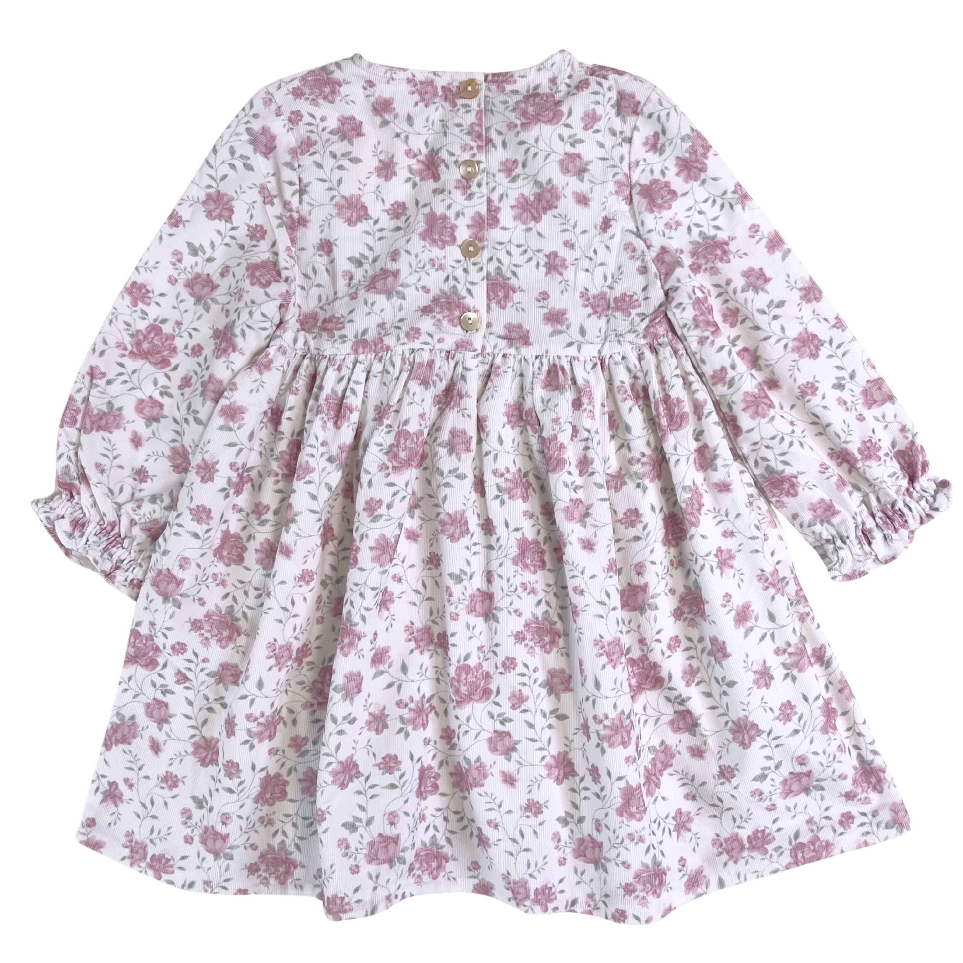  Velvet Josephine Smocked Dress｜Marie Puce サイズ: 2Y(92cm)