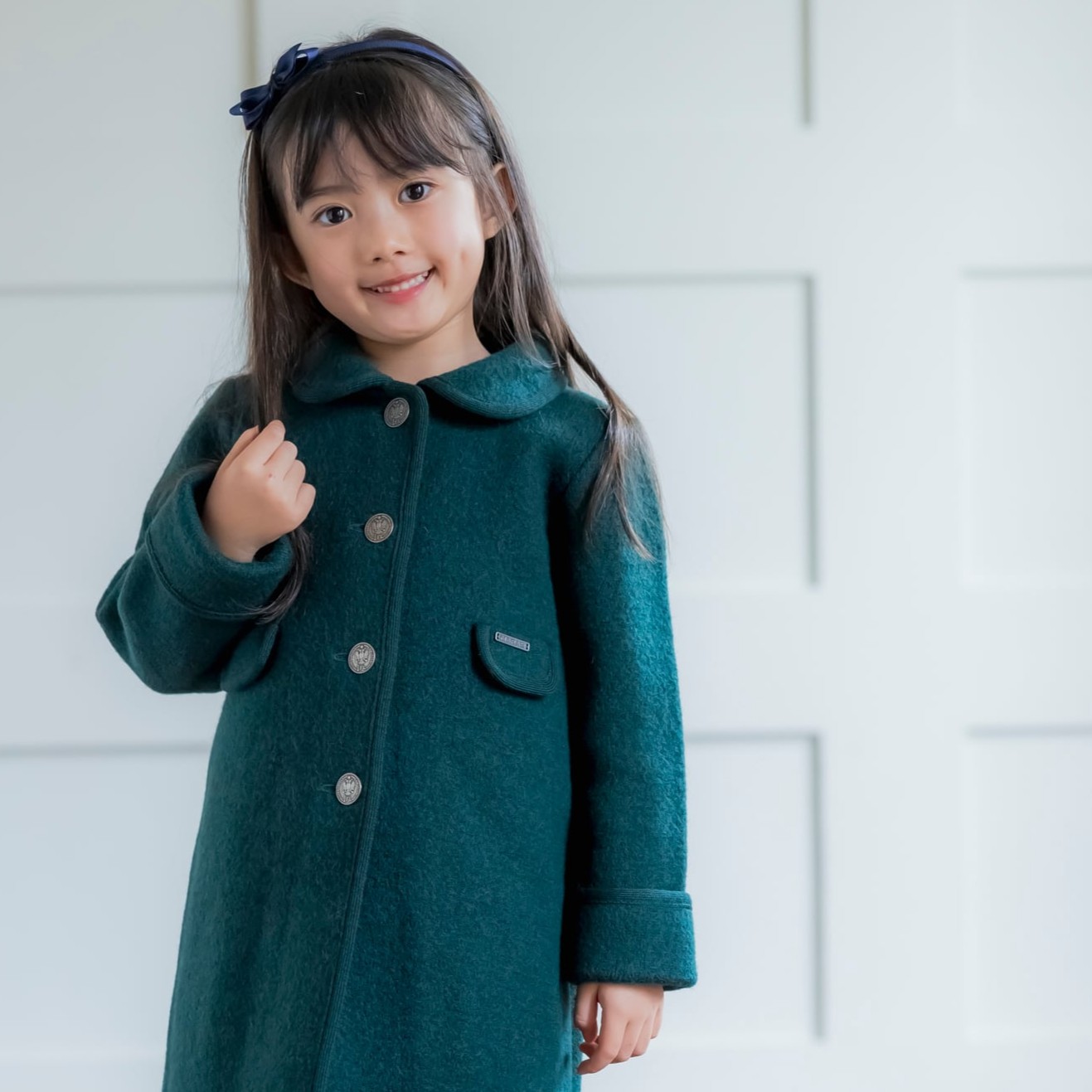 シングルブレストコート｜Marae サイズ: 4Y(104cm)