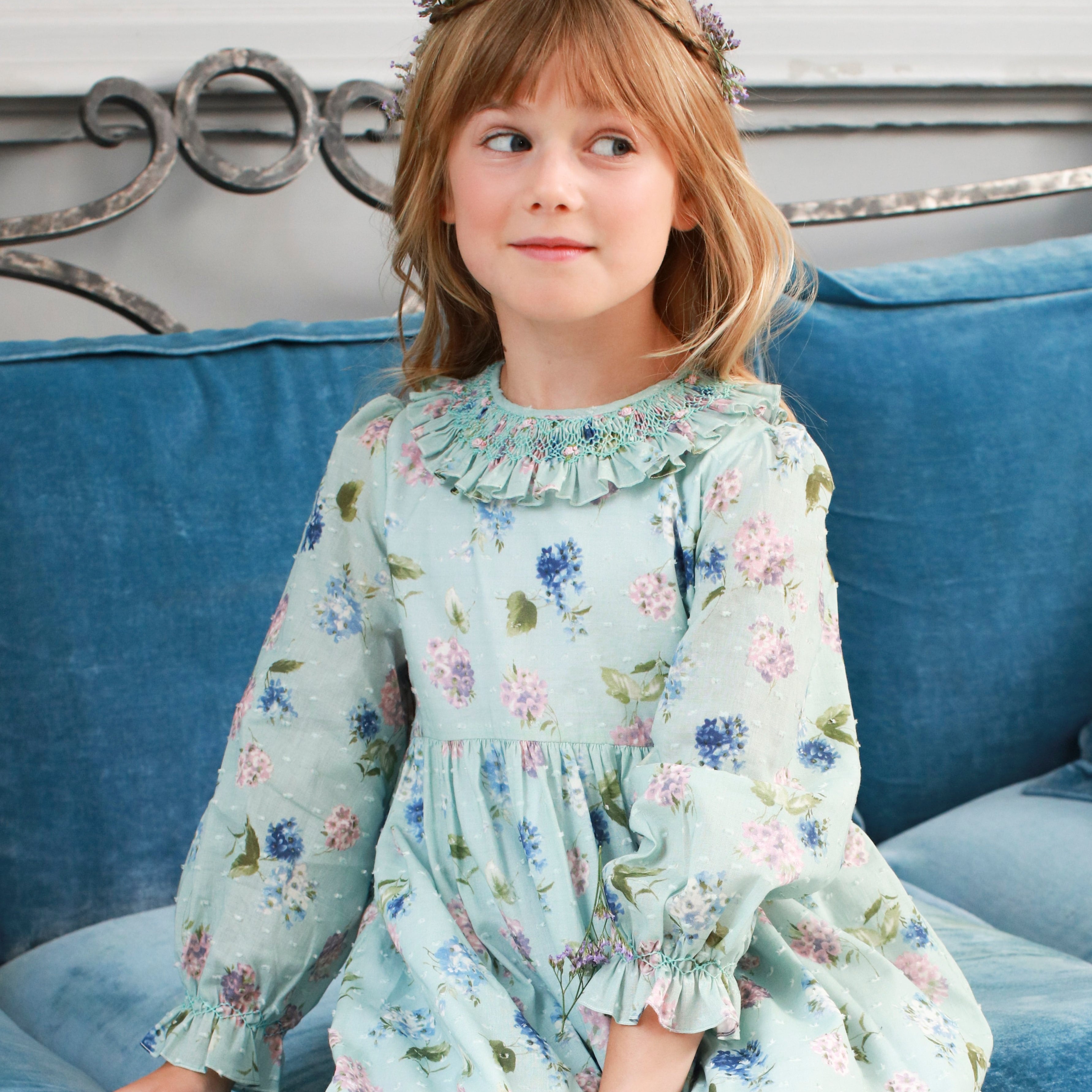  Farah スモッキングワンピース｜Kidiwi サイズ: 12M(80cm）