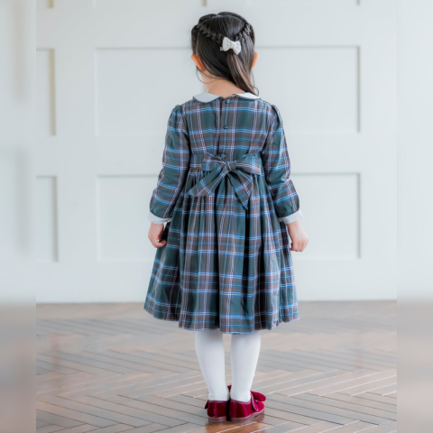 Charlotte スモッキングワンピース｜Annafie サイズ: 3Y(98cm)