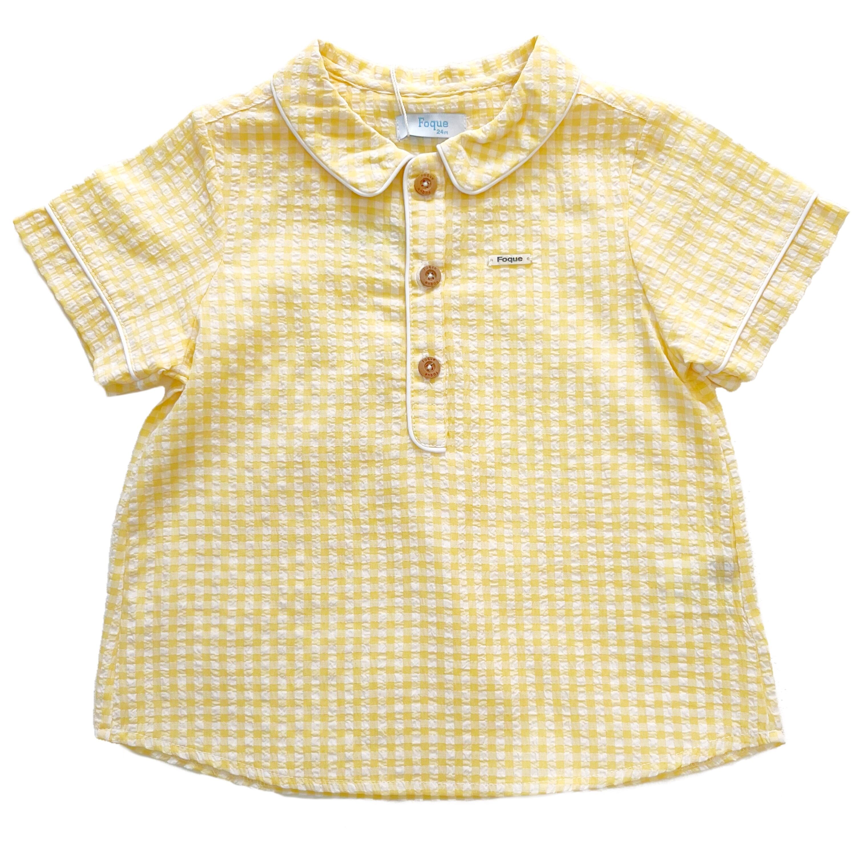 【Last 5Y】 Sergio シャツ｜Foque サイズ: 5Y(110cm)