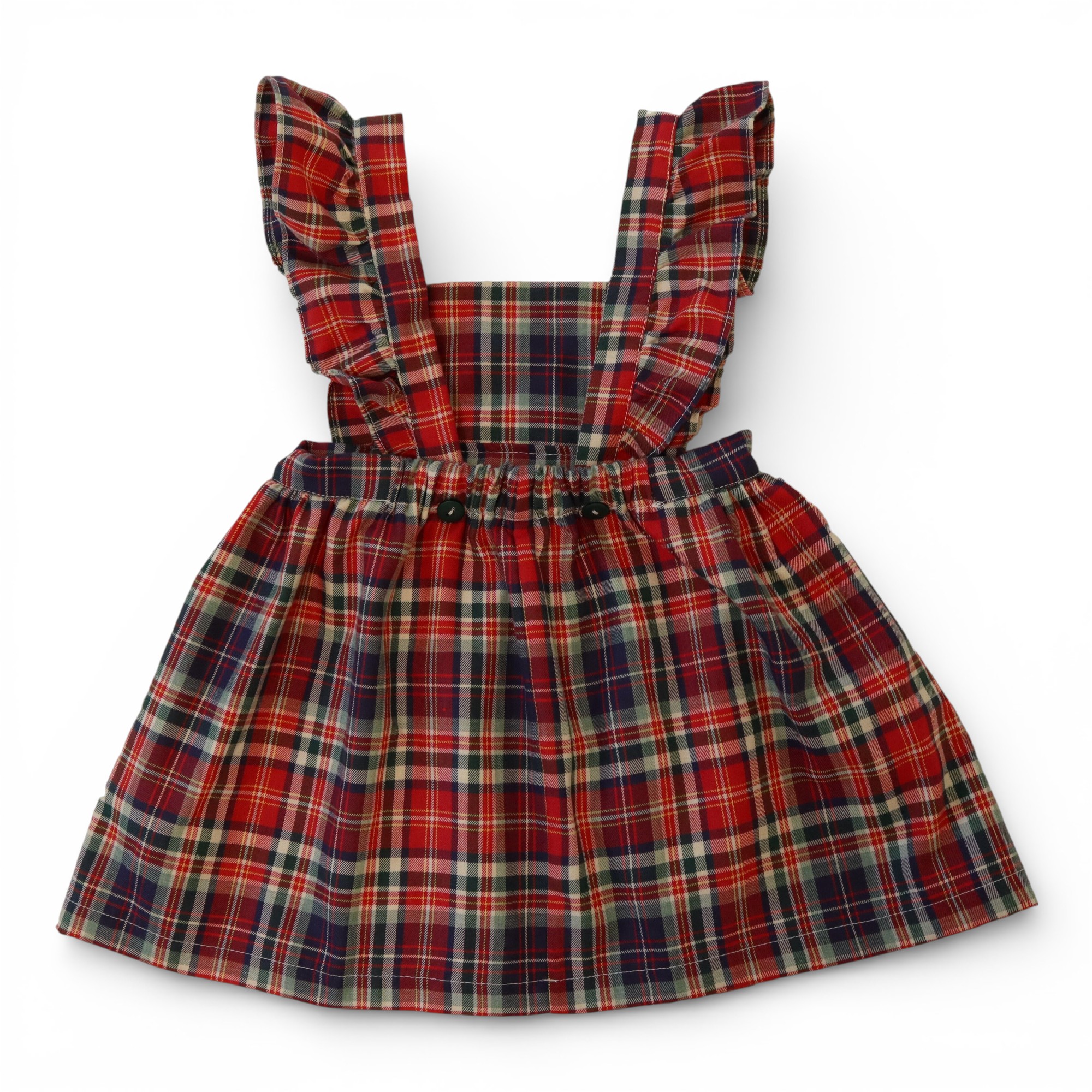  Red Tartan シャツ＆ワンピース セットアップ｜Belan サイズ: 4Y(104cm)