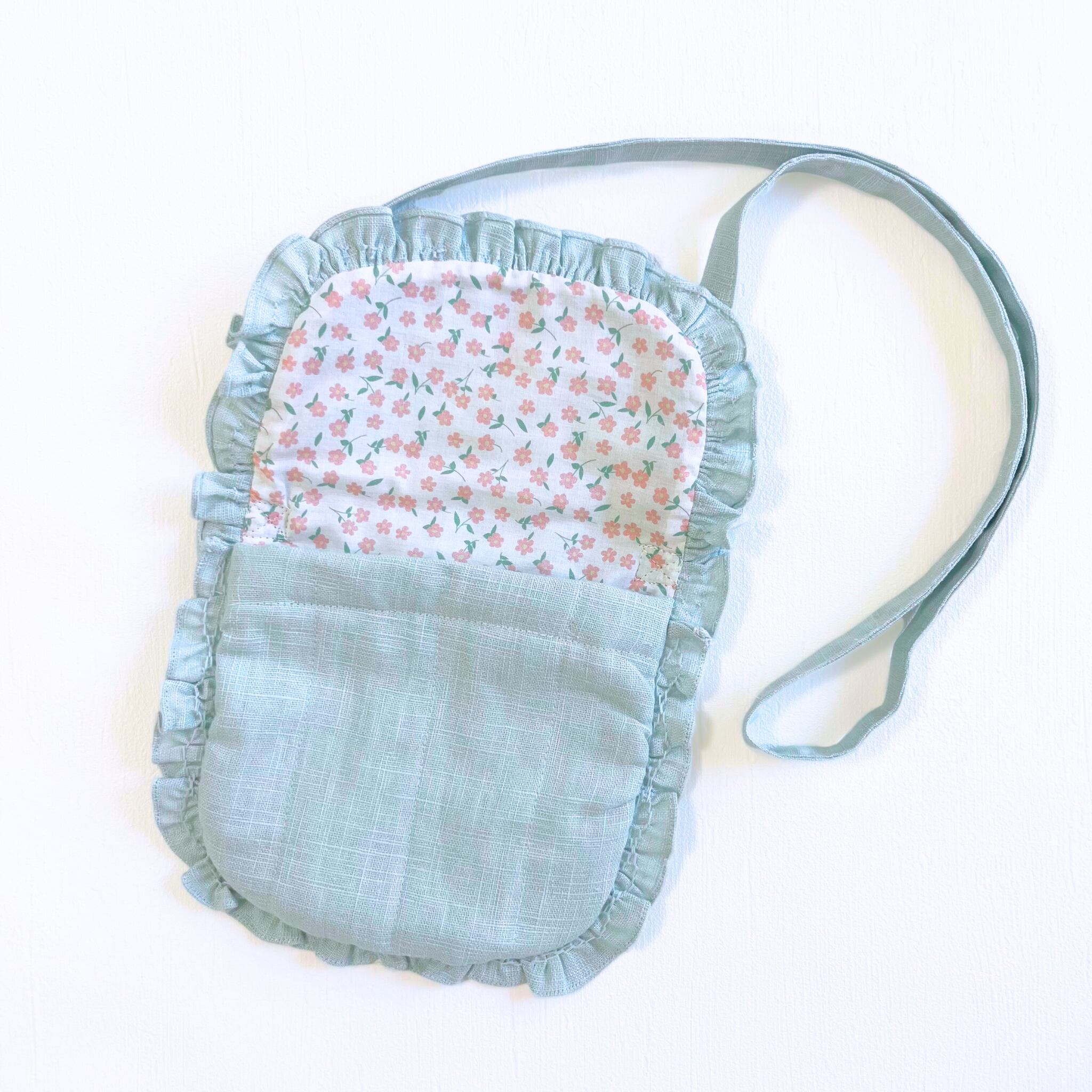  Mint Linen ポシェット｜Kidiwi