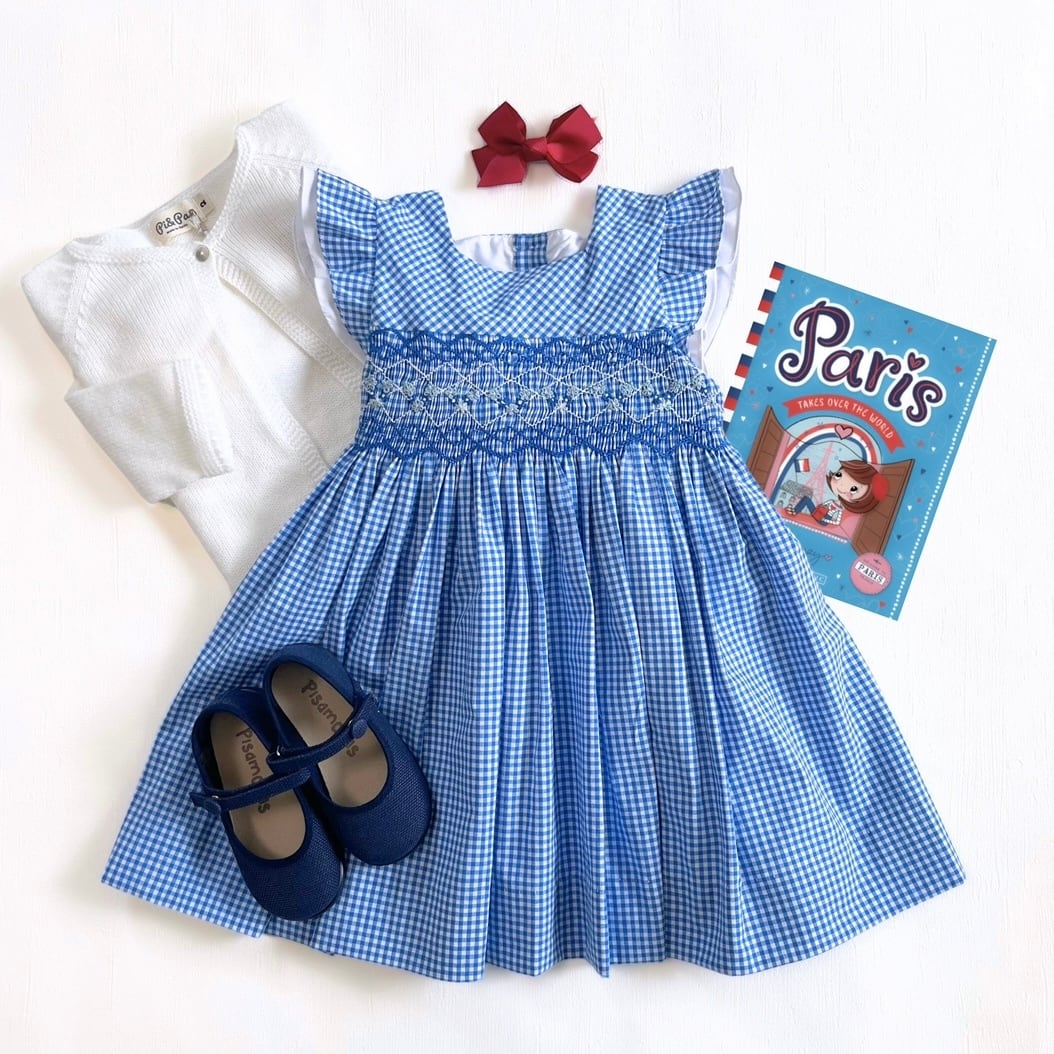 Enora スモッキングワンピース｜Kidiwi