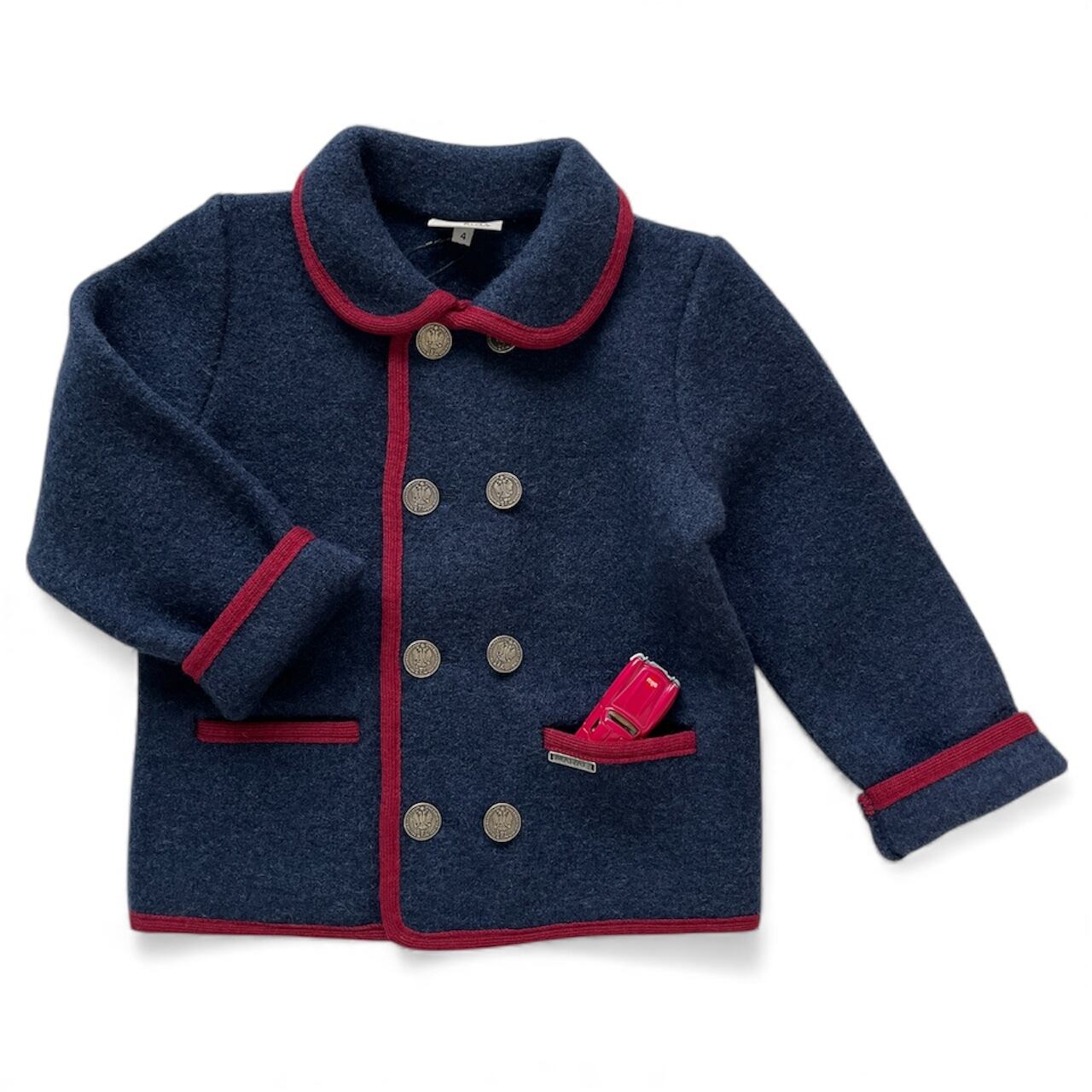 ダブルブレストジャケットコート｜Marae サイズ: 4Y(104cm)