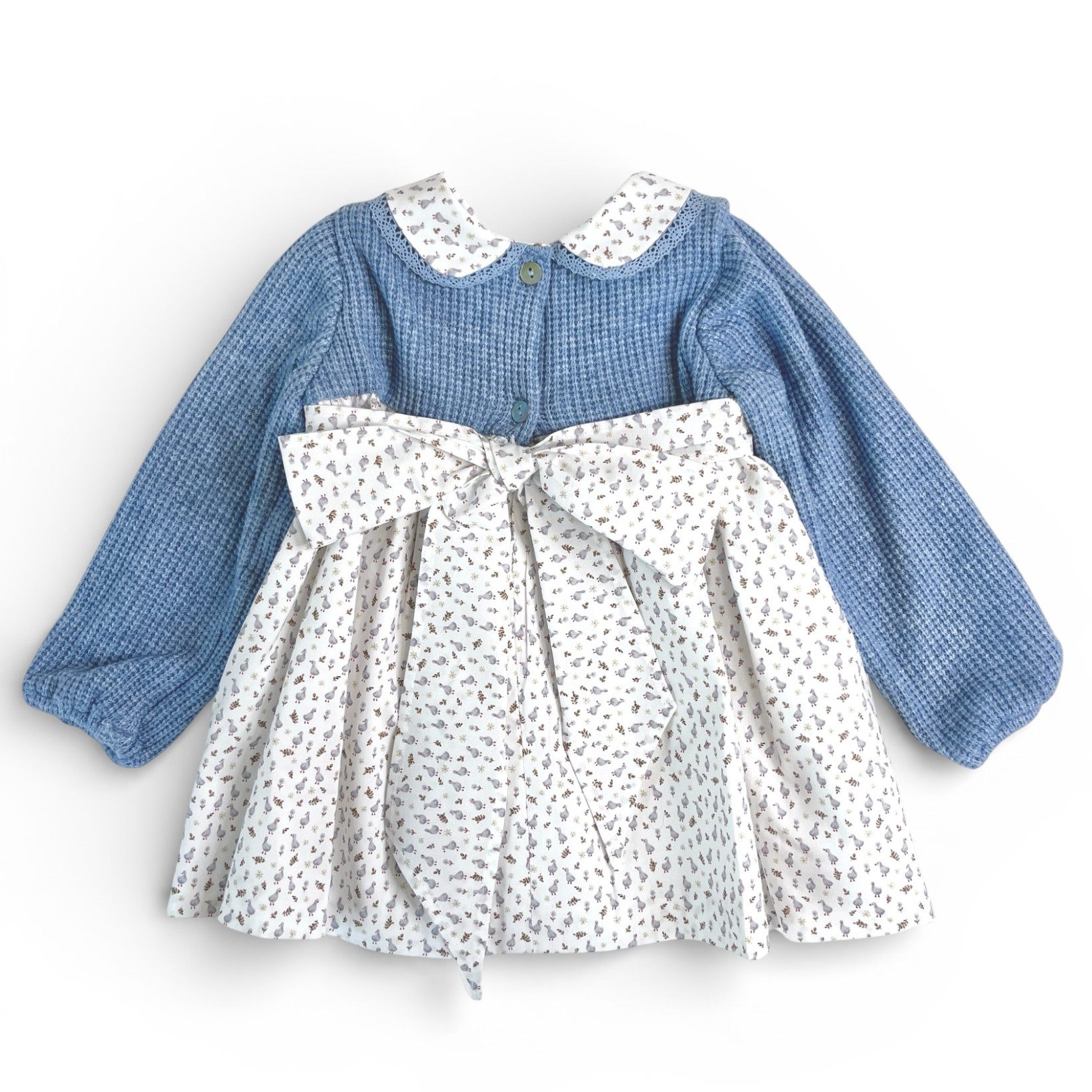  Duck ベビーワンピース｜Cua-cuak サイズ: 18M(86cm）