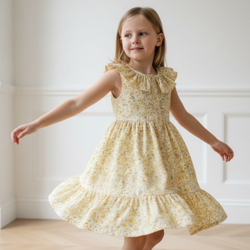 【Last 4Y】 Rola Flower ワンピース｜Pi&Pa