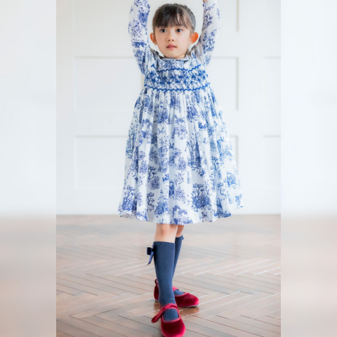 Gisel スモッキングワンピース｜Annafie サイズ: 3Y(98cm)