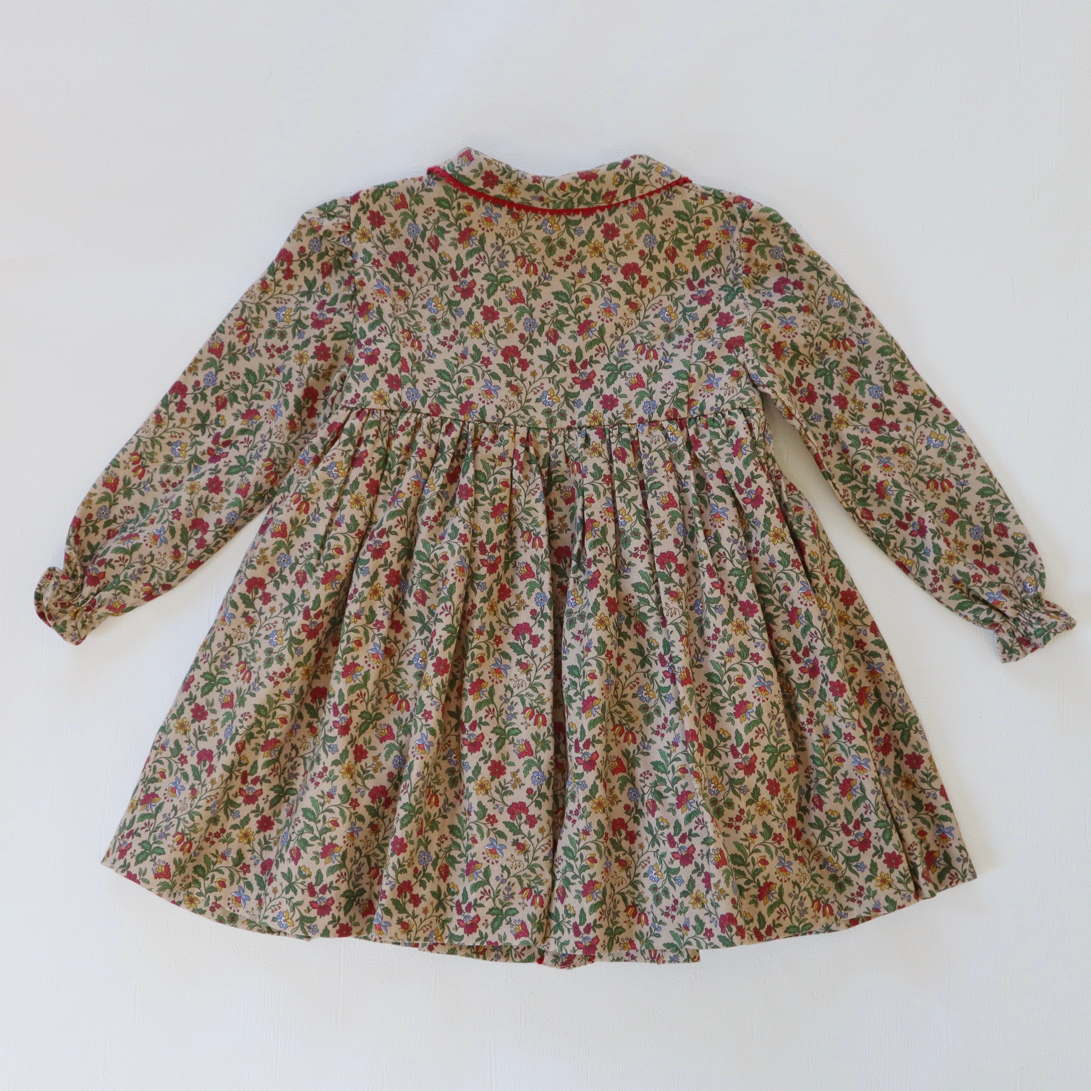  【Last 4Y】Flor de pascua スモッキングワンピース｜Pi&Pa サイズ: 4Y(104cm)