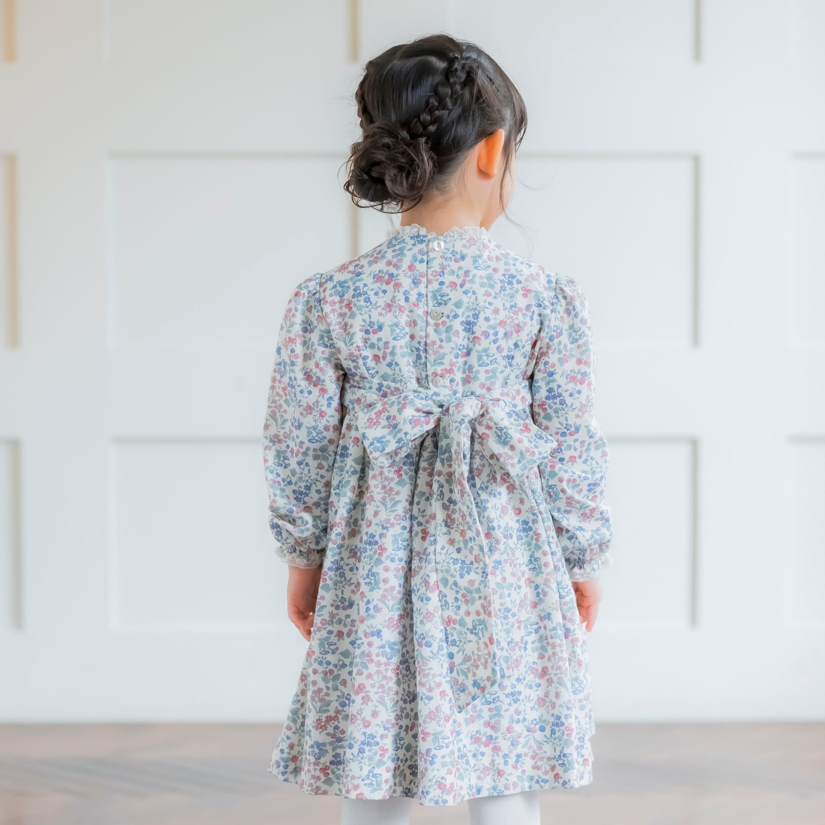  Valeria スモッキングワンピース｜Pi&Pa サイズ: 2Y(92cm)