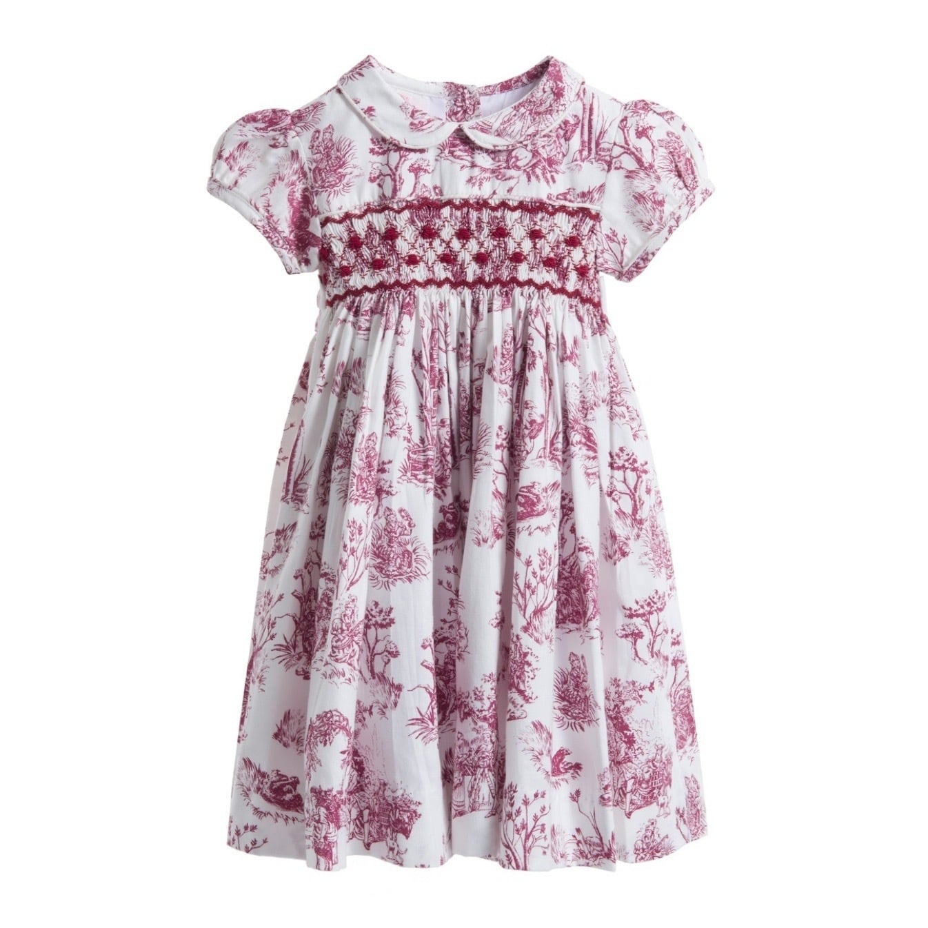 Philomena Toile de Jouy スモッキングワンピース｜Annafie