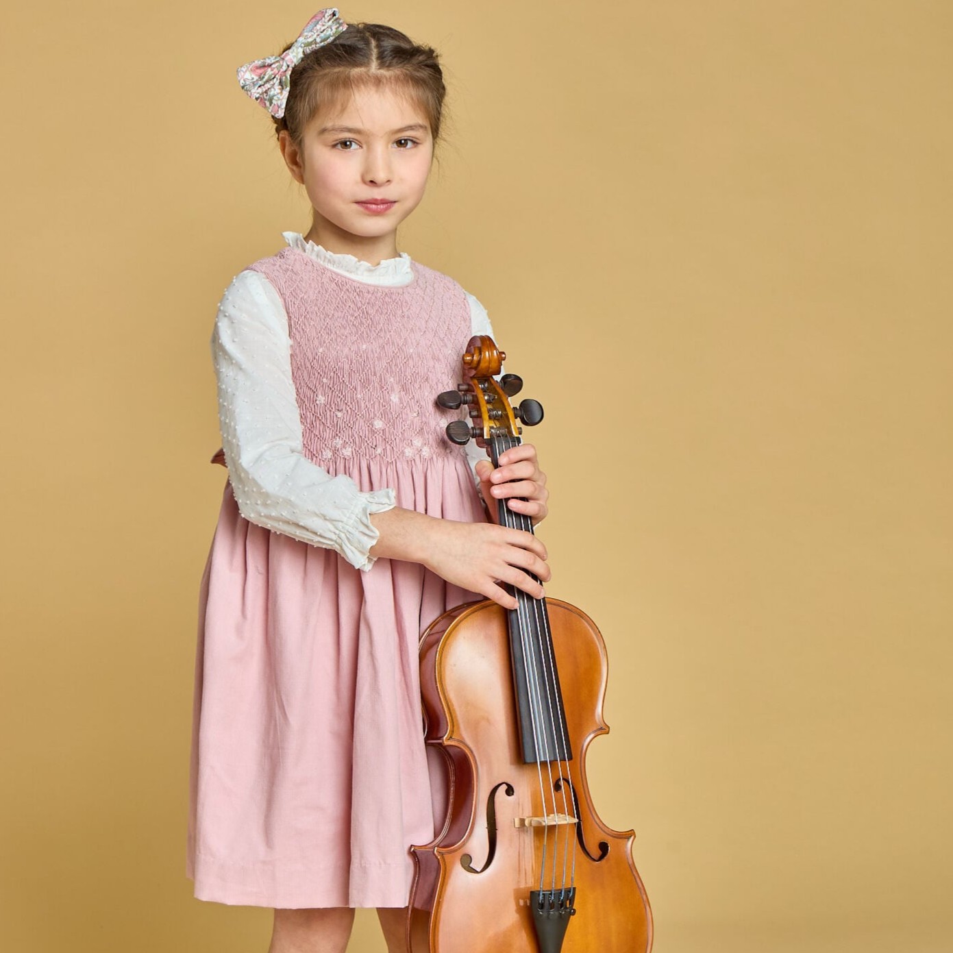  Emma スモッキングワンピース｜Kidiwi サイズ: 2Y(92cm)