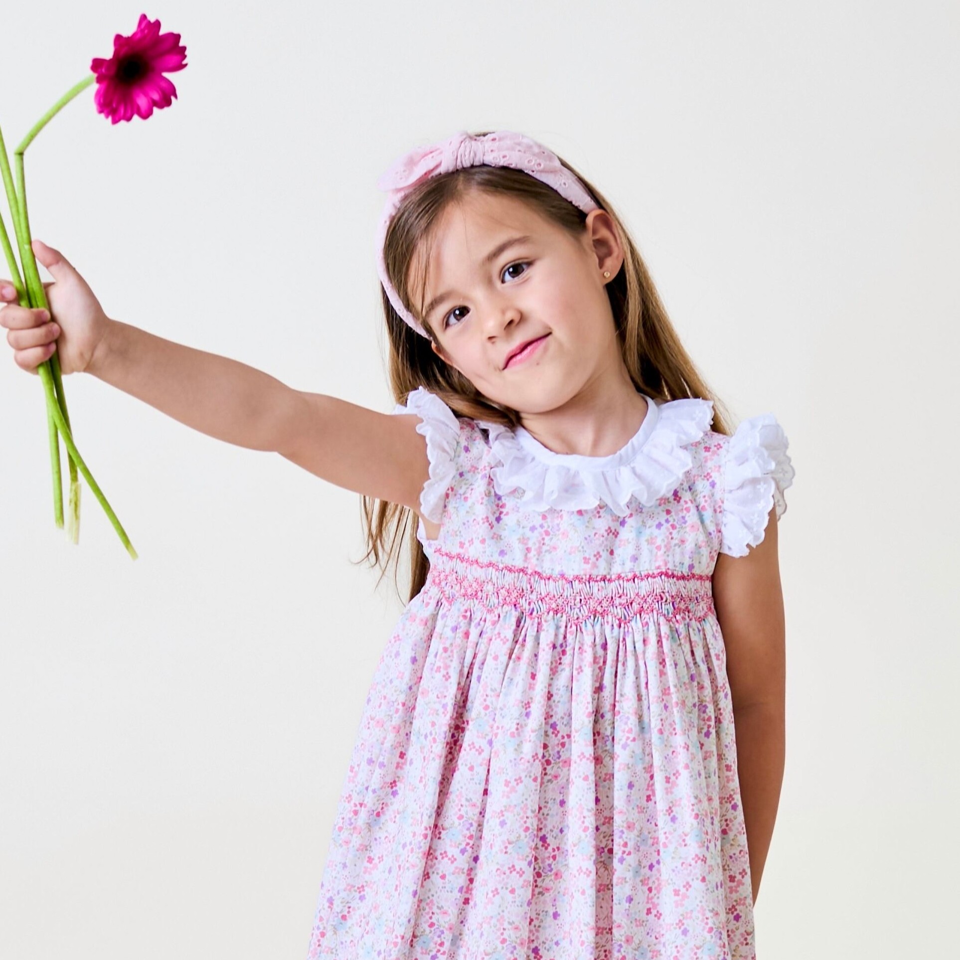 Bella スモッキングワンピース｜Pi&Pa サイズ: 2Y(92cm)