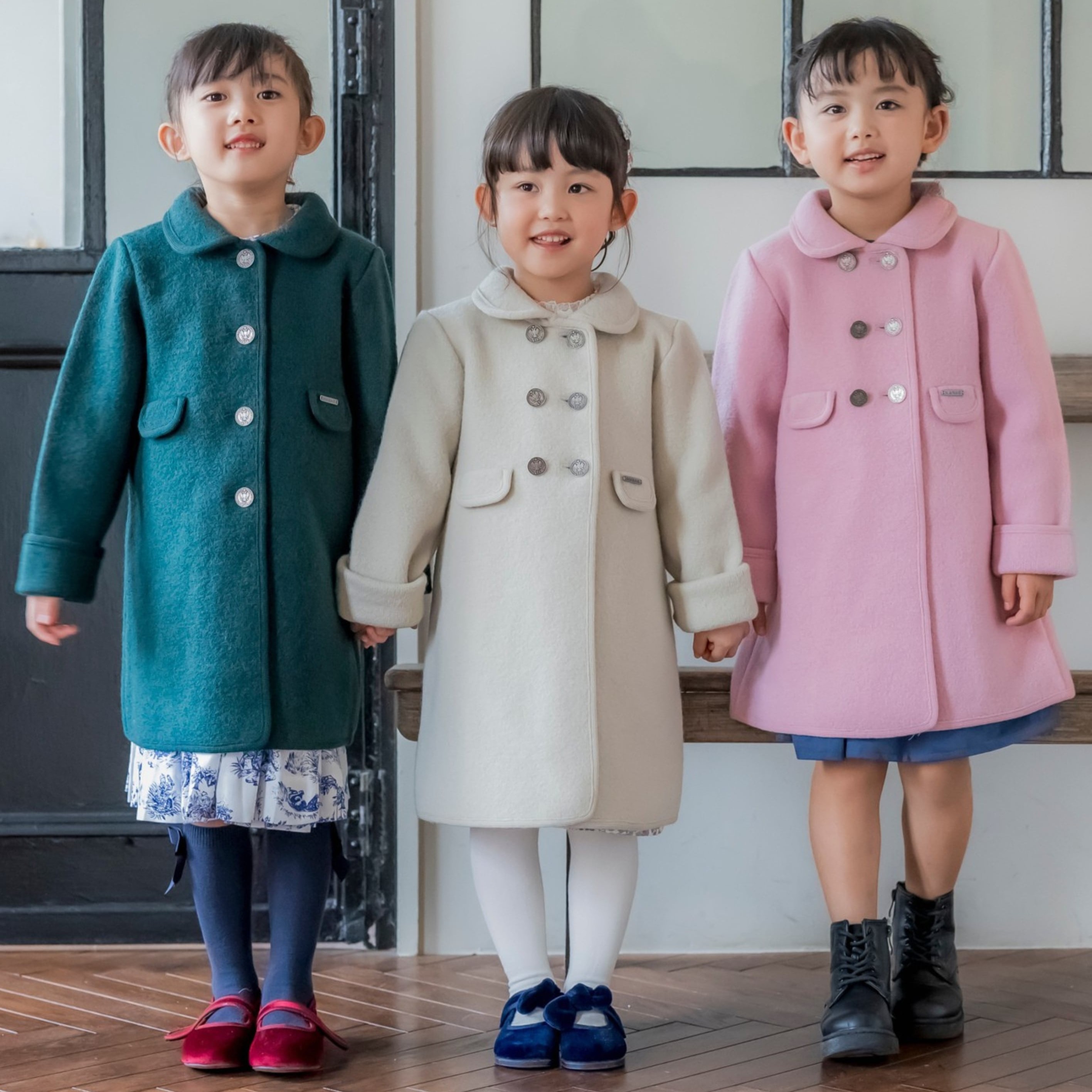 シングルブレストコート｜Marae サイズ: 4Y(104cm)