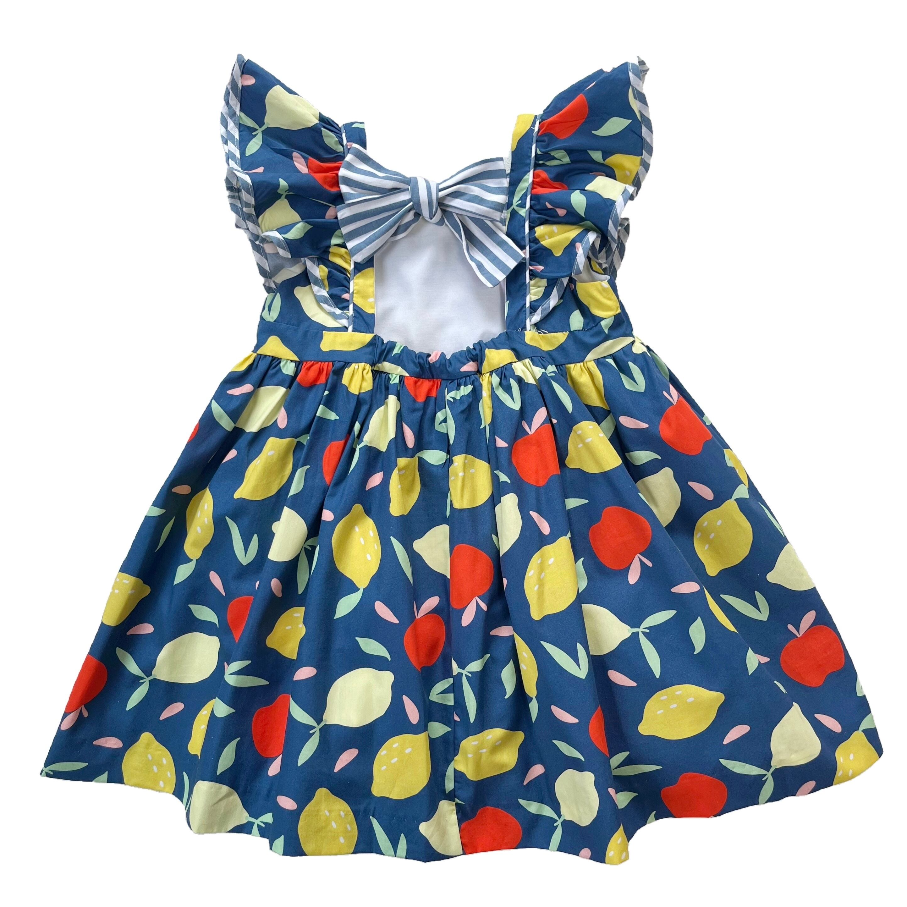 Paloma Fruits Ribbon ワンピース｜Foque サイズ: 4Y(104cm)