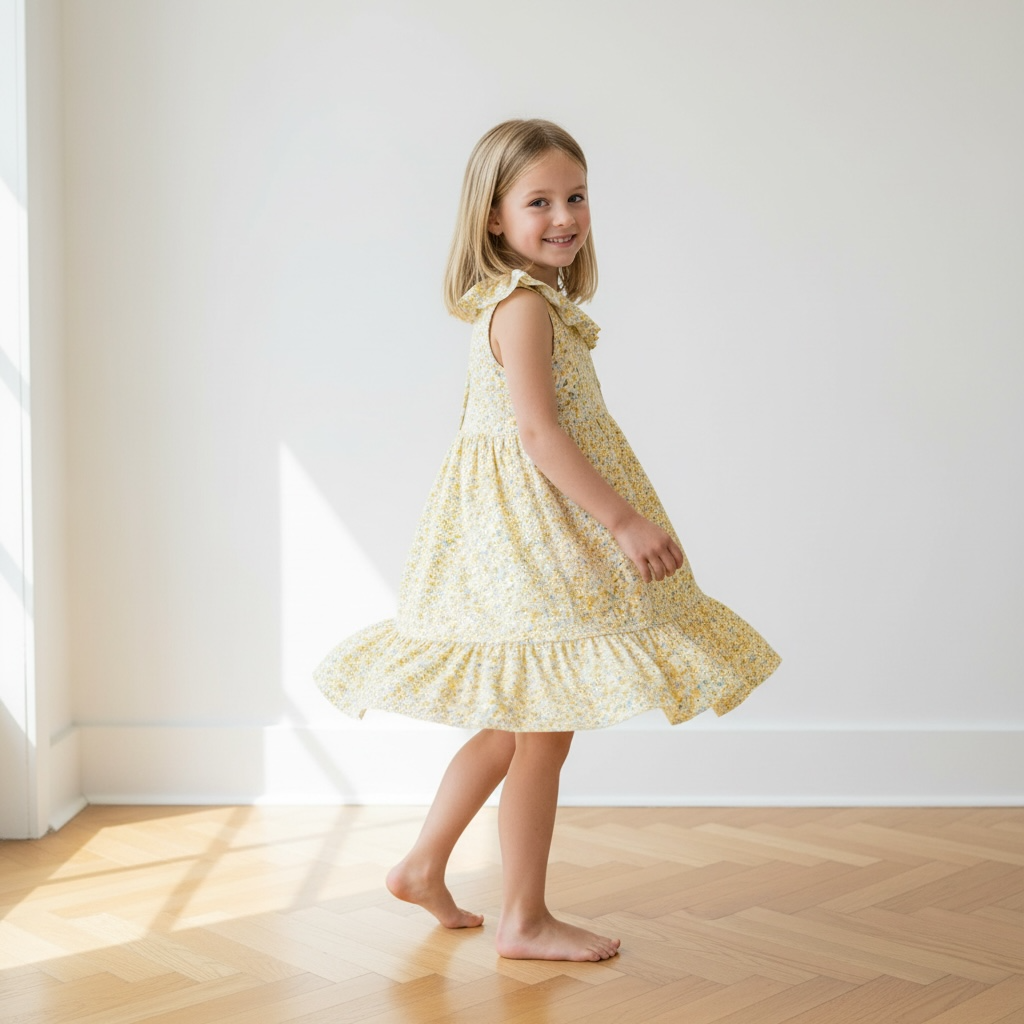 【Last 4Y】 Rola Flower ワンピース｜Pi&Pa サイズ: 4Y(104cm)