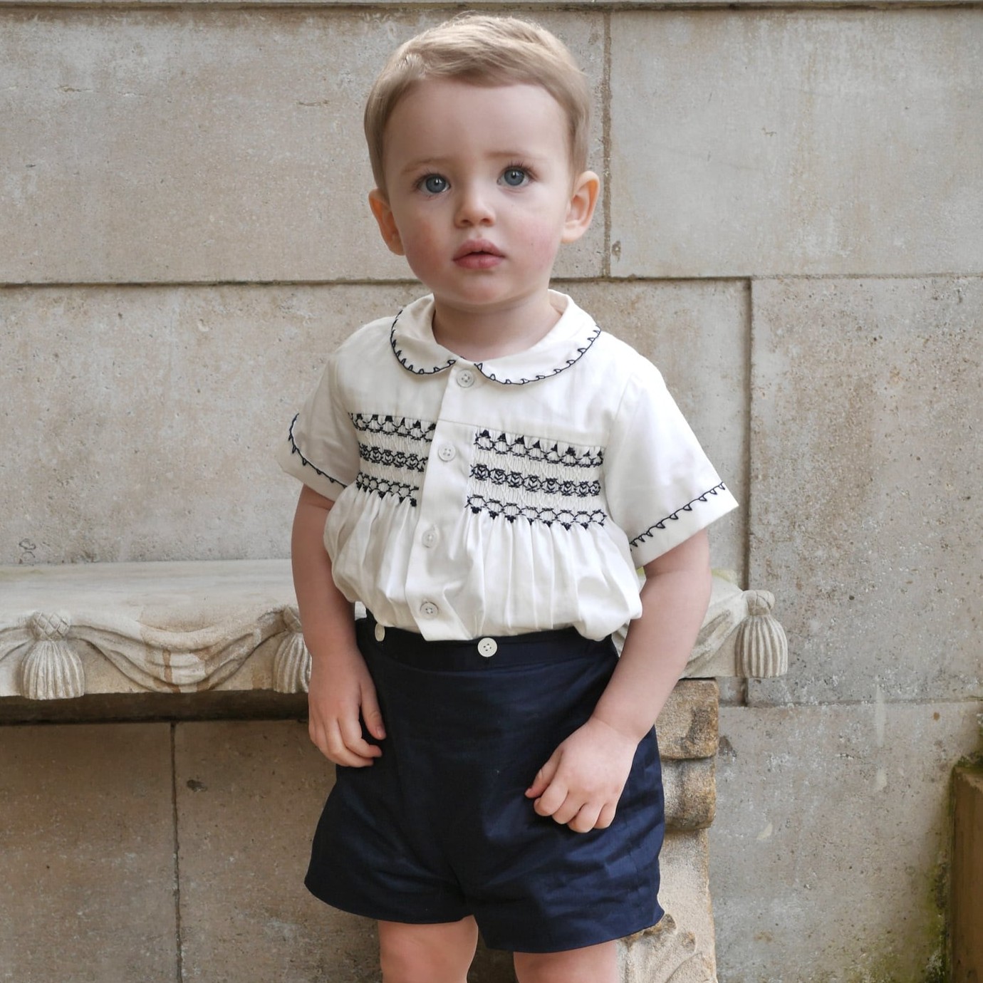 Heritage スモッキングセットアップ｜Rachel Riley