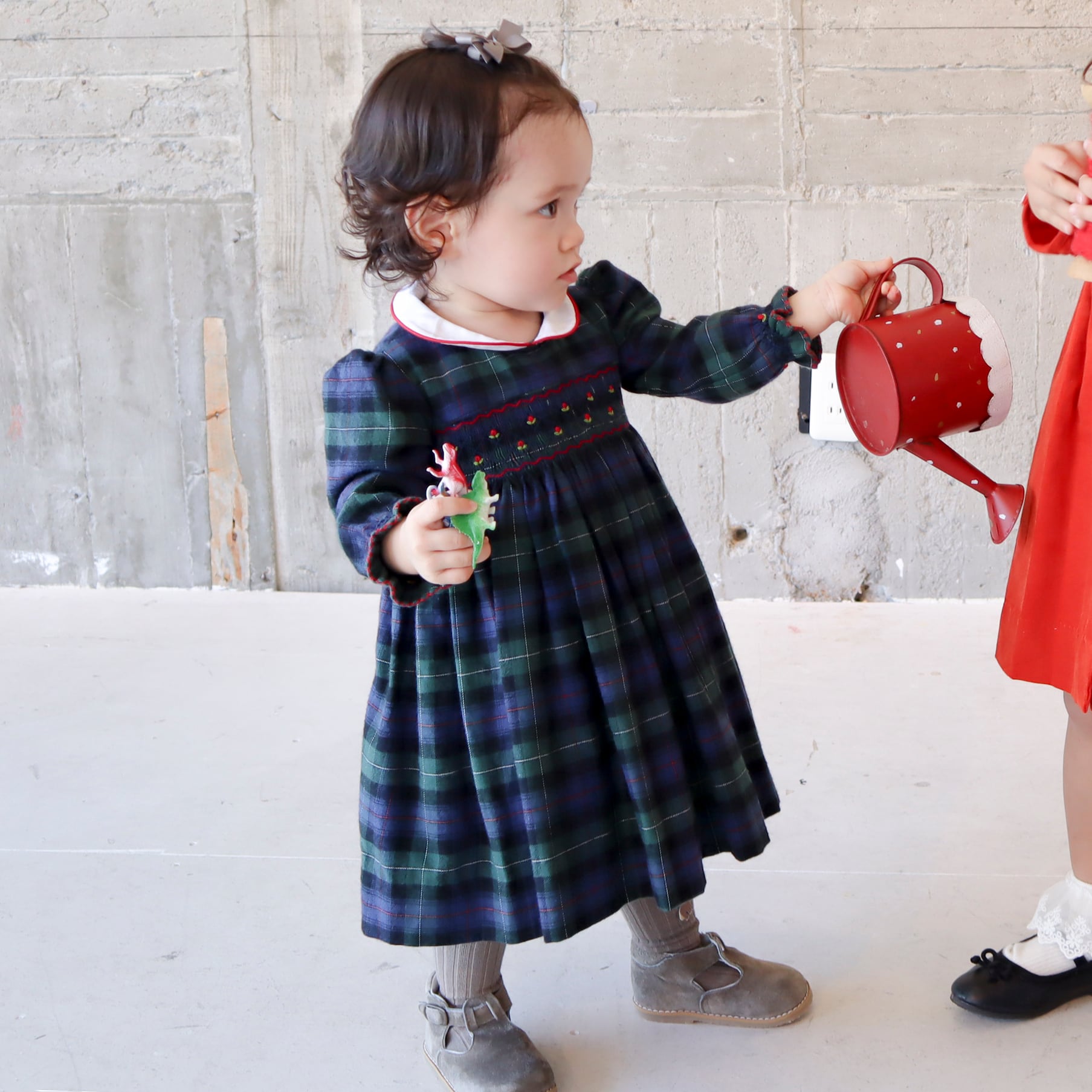 【Last3Y】Raphaela スモッキングワンピース｜Annafie サイズ: 3Y(98cm)