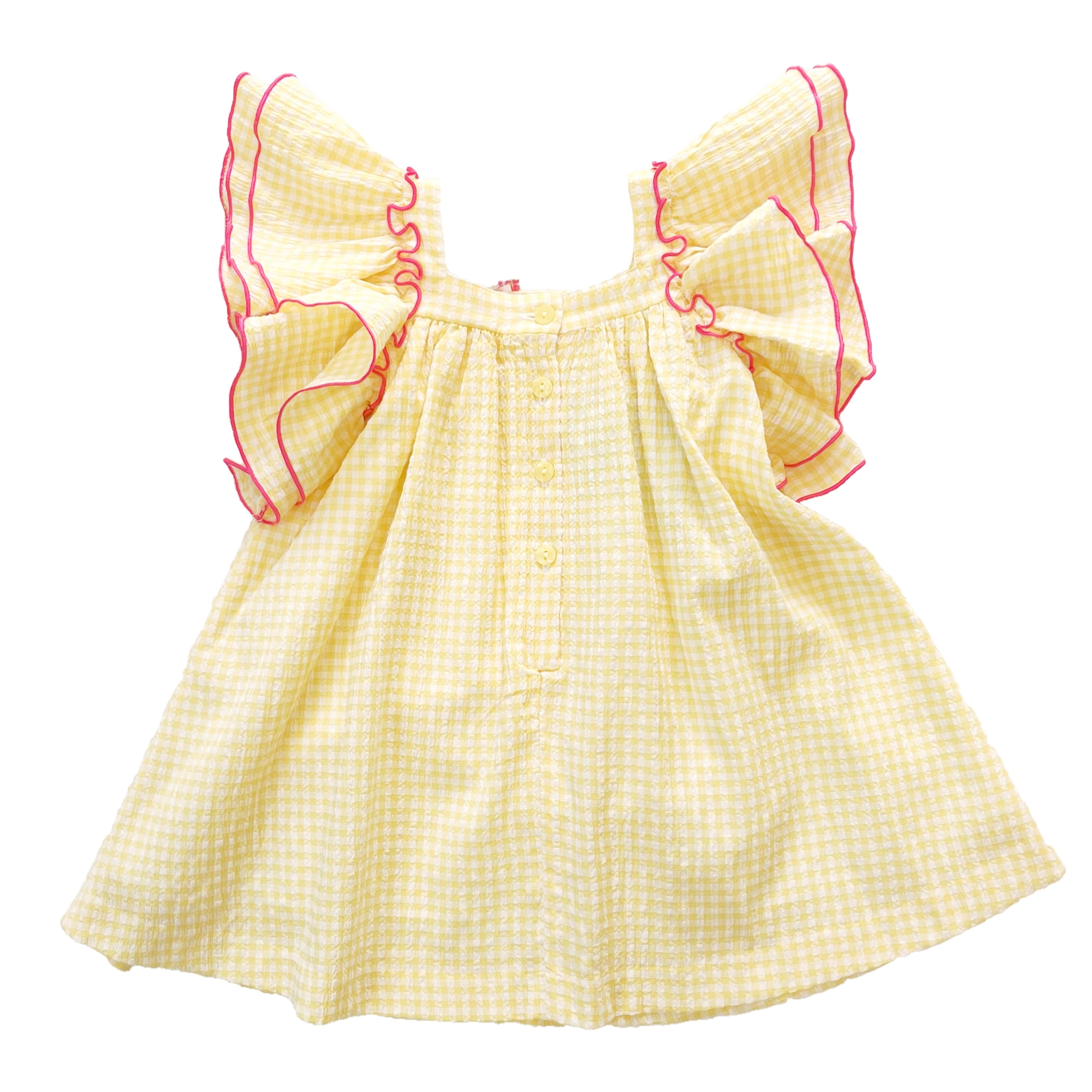 Emily フリルワンピース｜Foque サイズ: 5Y(110cm)