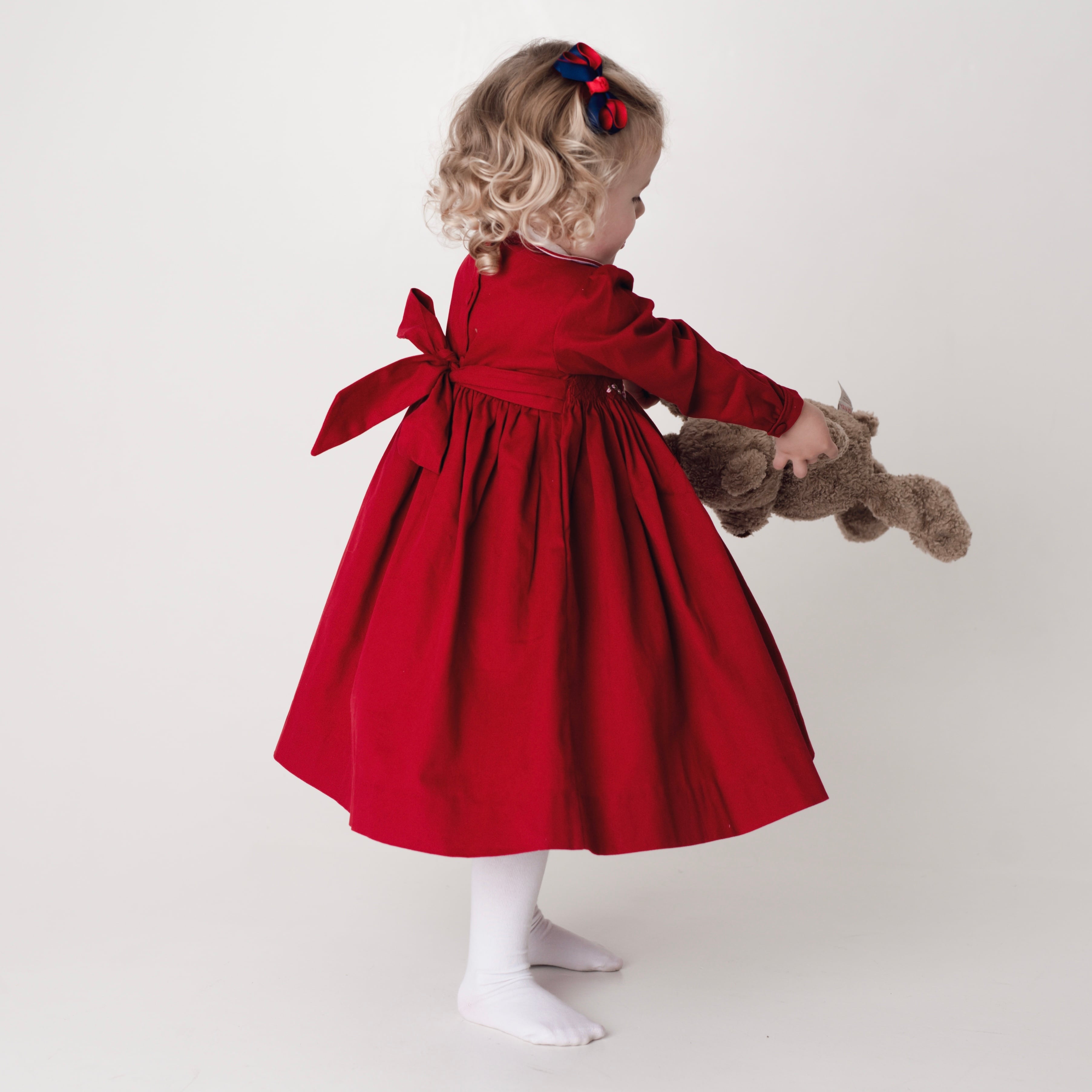 Bella スモッキングワンピース（2Yまでブルマ付）｜Annafie サイズ: 3Y(98cm)