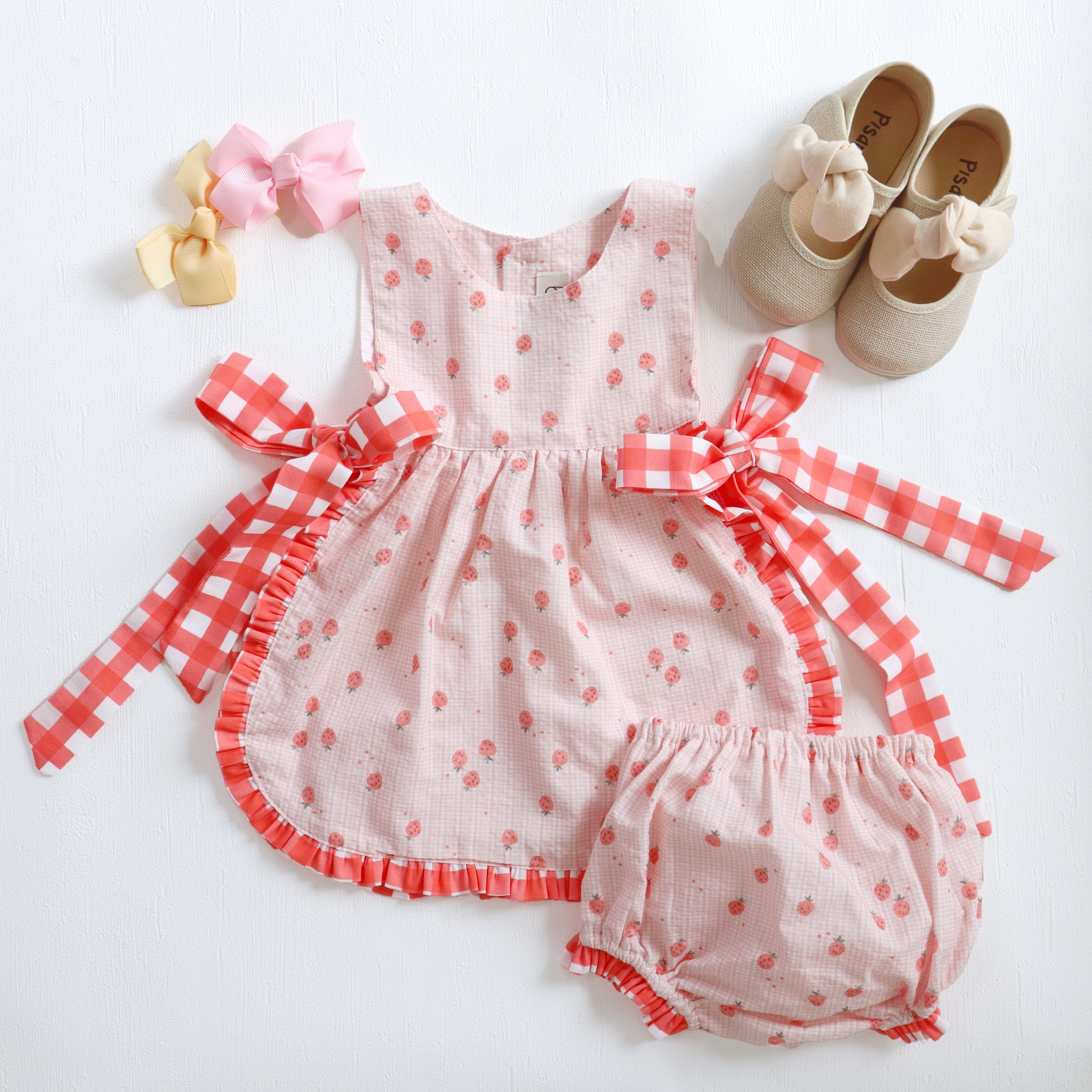 Strawberry ロンパース（ブルマ付）｜Belan