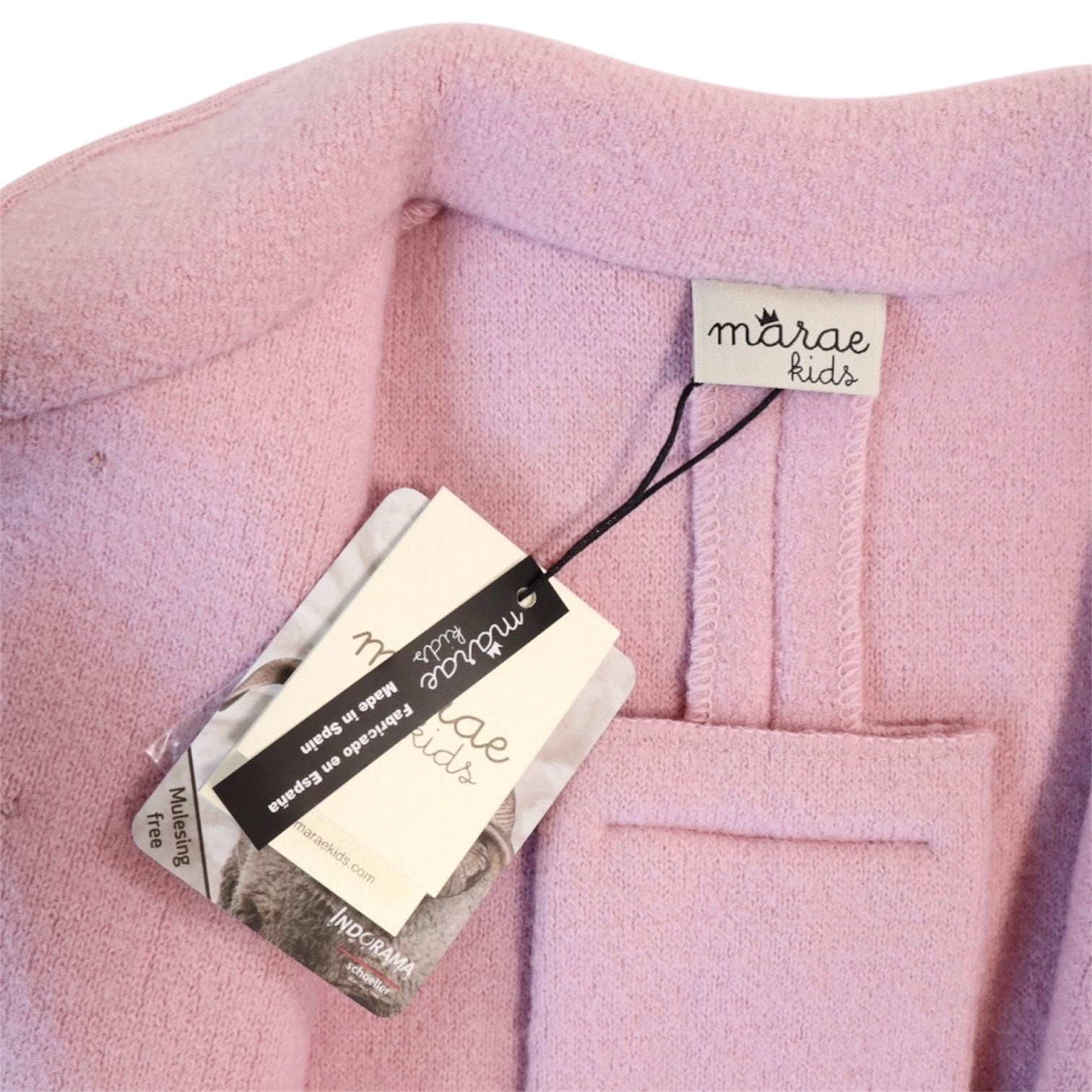 ダブルブレストコート（ROSE）｜Marae サイズ: 4Y(104cm)