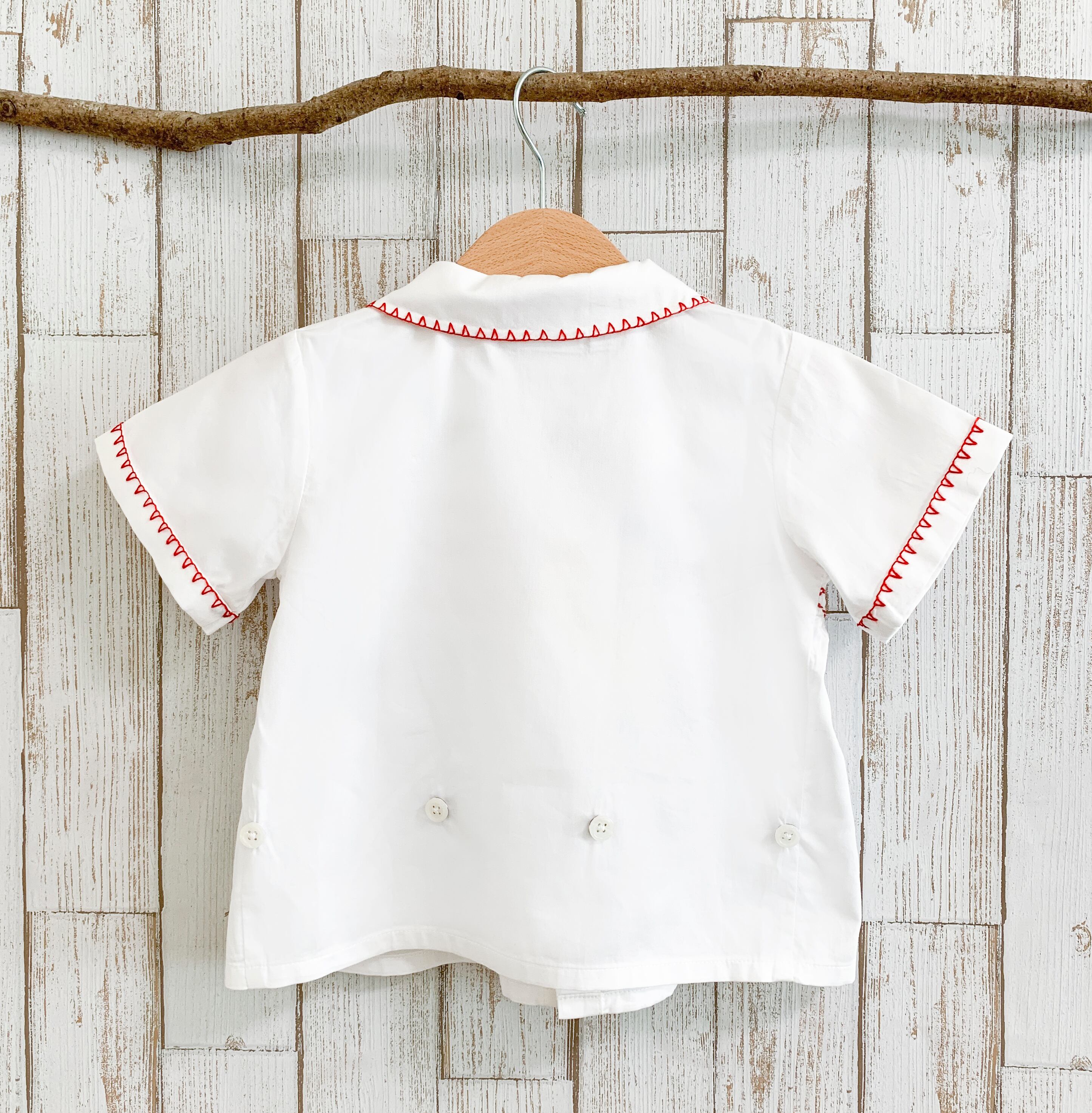 Heritage スモッキングセットアップ｜Rachel Riley サイズ: 12M(80cm）, カラー: NAVY