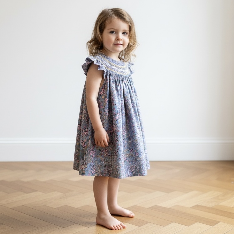 Liberty Bishop スモッキングワンピース｜Belan サイズ: 2Y(92cm)