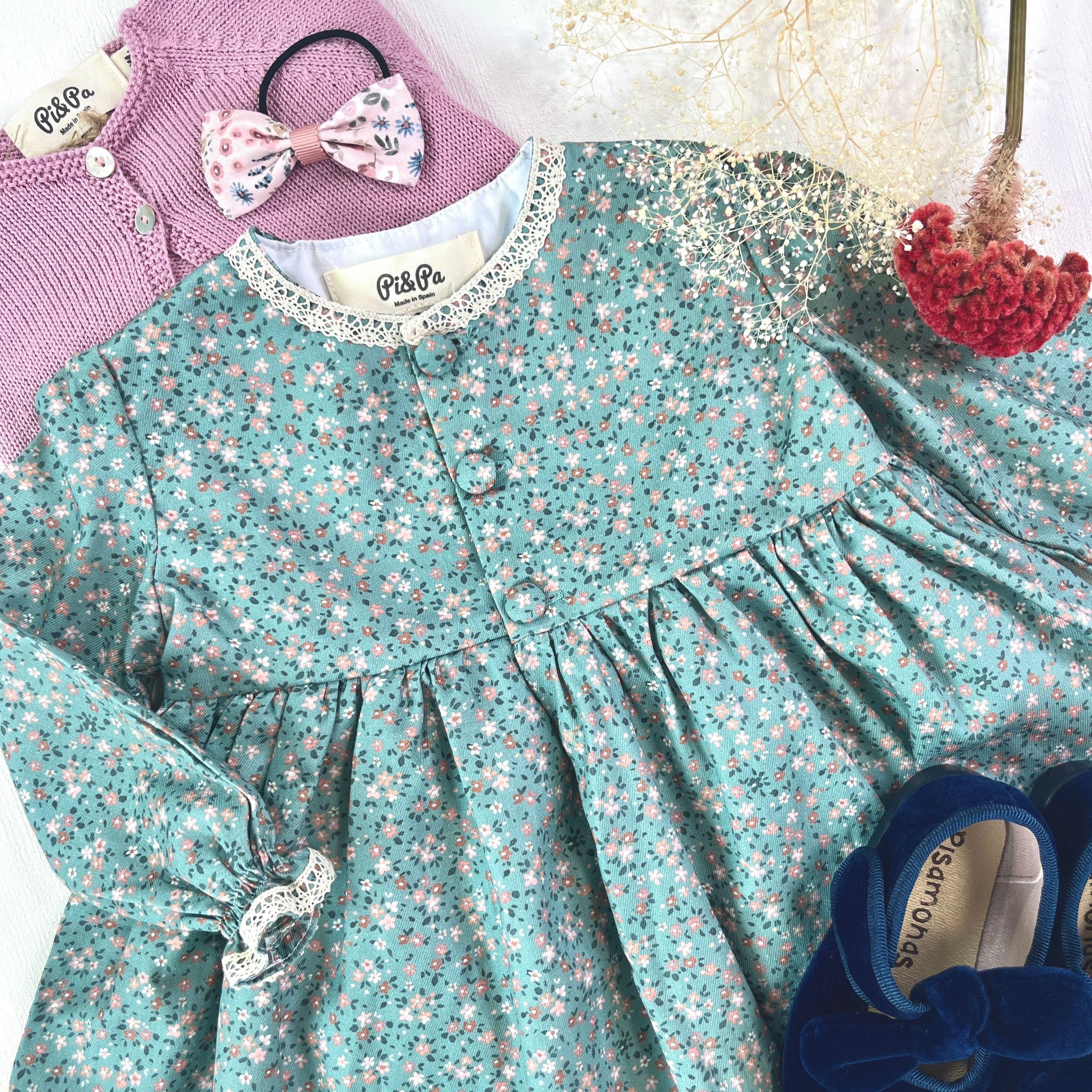  Esther Lace ワンピース｜Pi&Pa サイズ: 2Y(92cm)