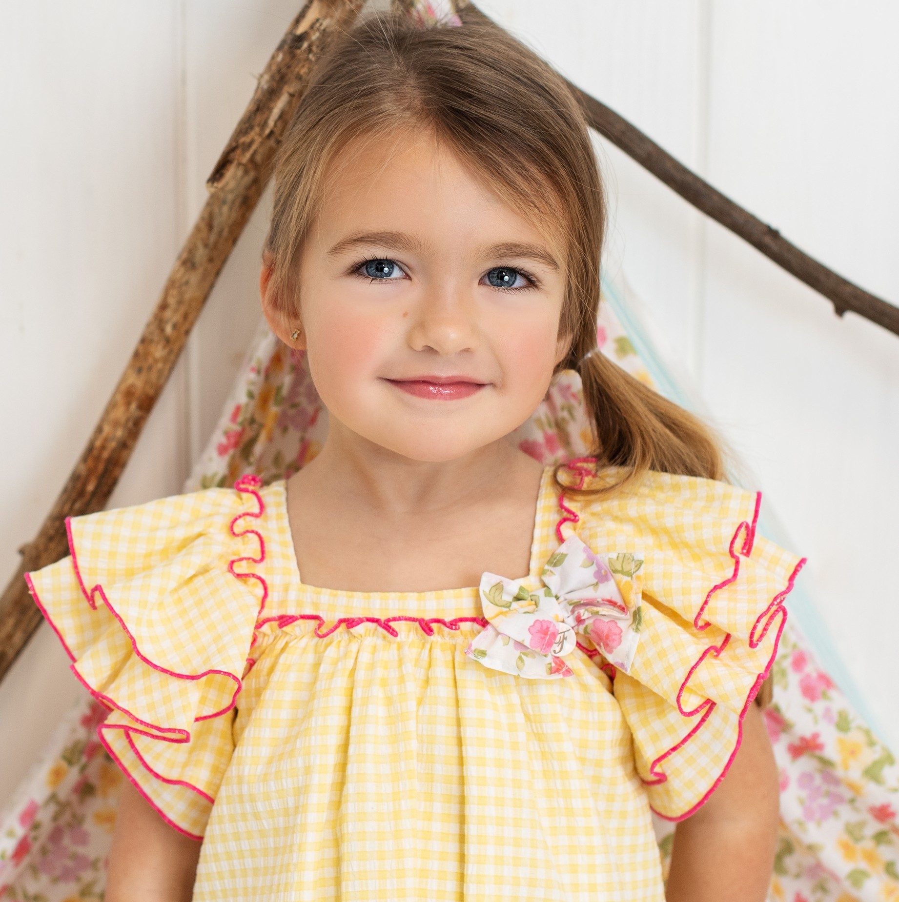 Emily フリルワンピース｜Foque サイズ: 5Y(110cm)