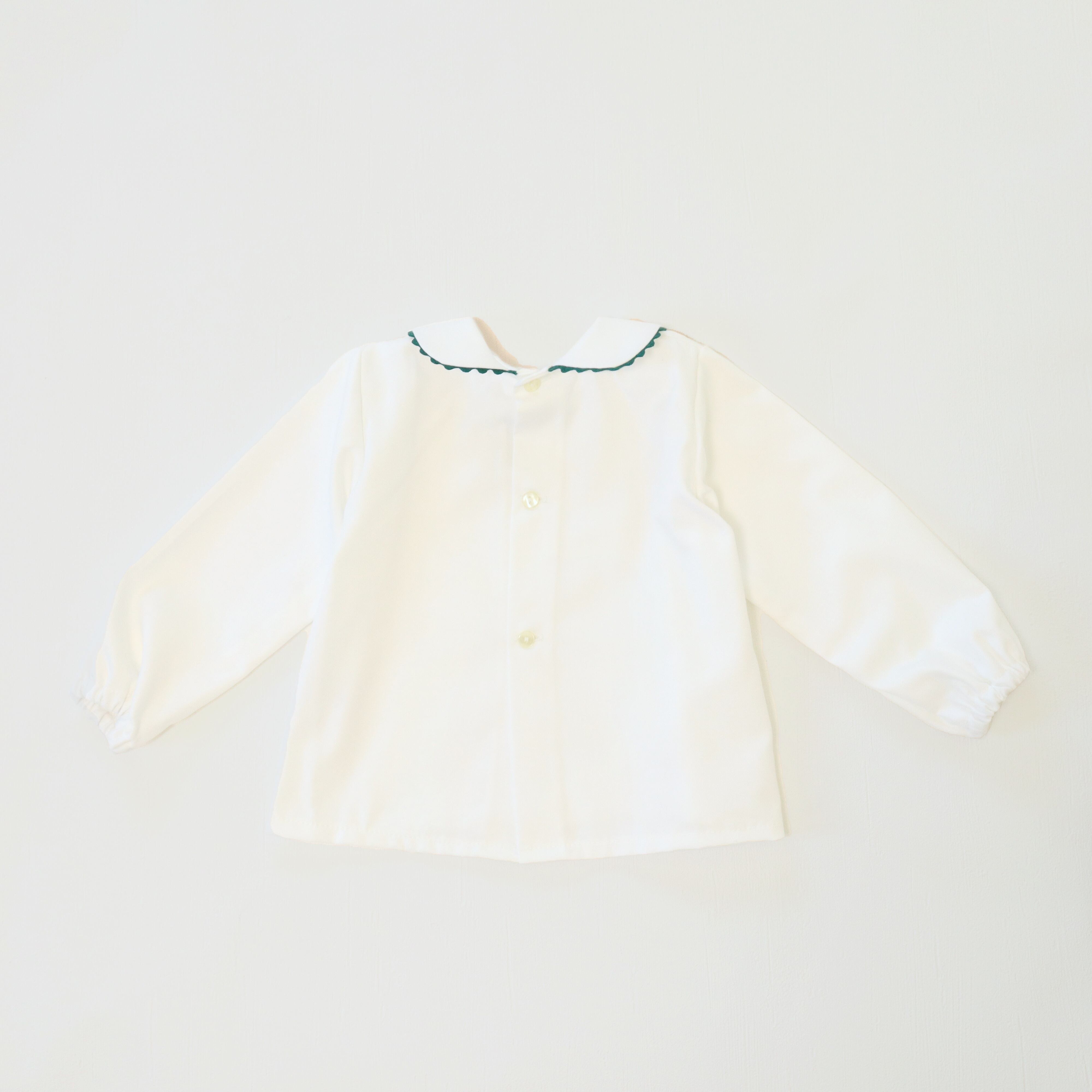  【Last 12M】 Red Tartan オーバーオール＆シャツ セットアップ｜Belan サイズ: 12M(80cm）