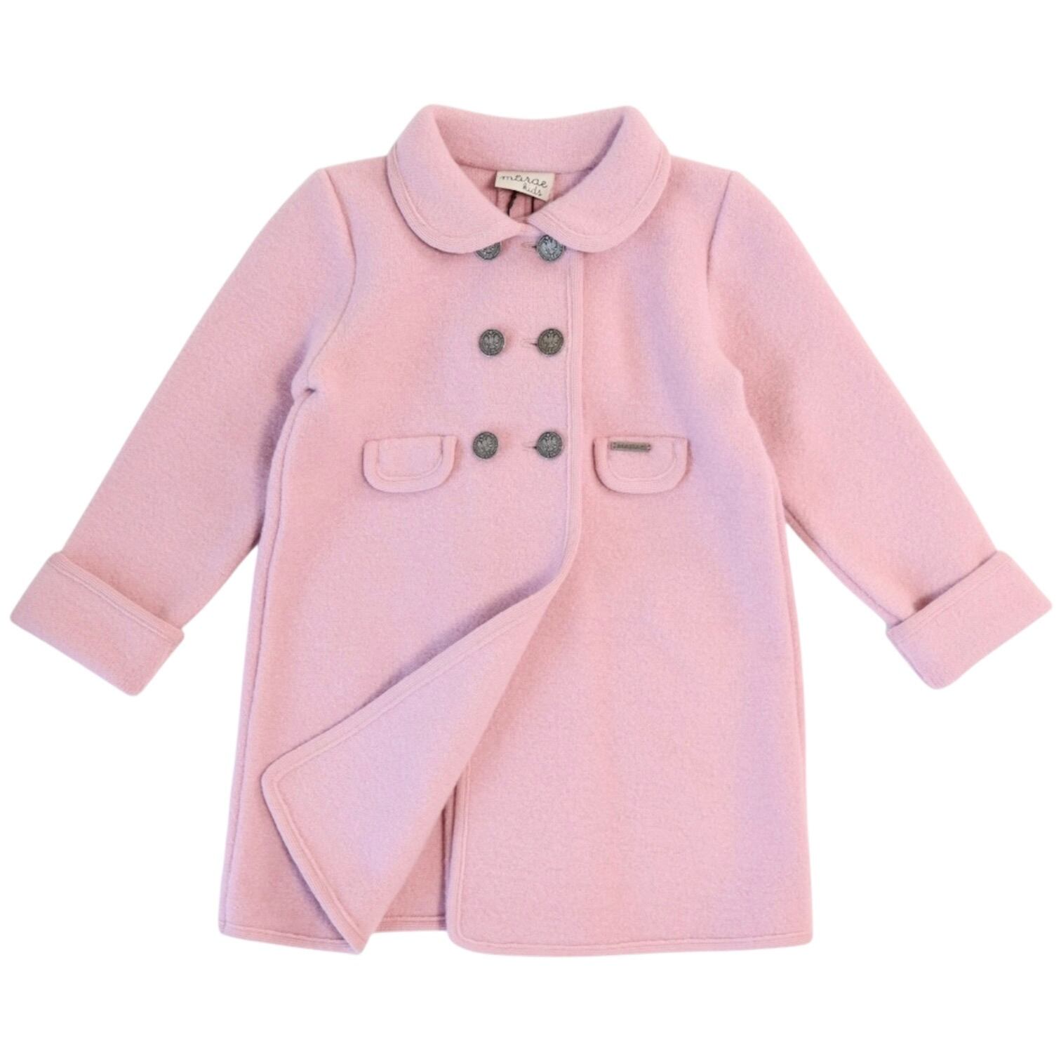 ダブルブレストコート（ROSE）｜Marae サイズ: 4Y(104cm)
