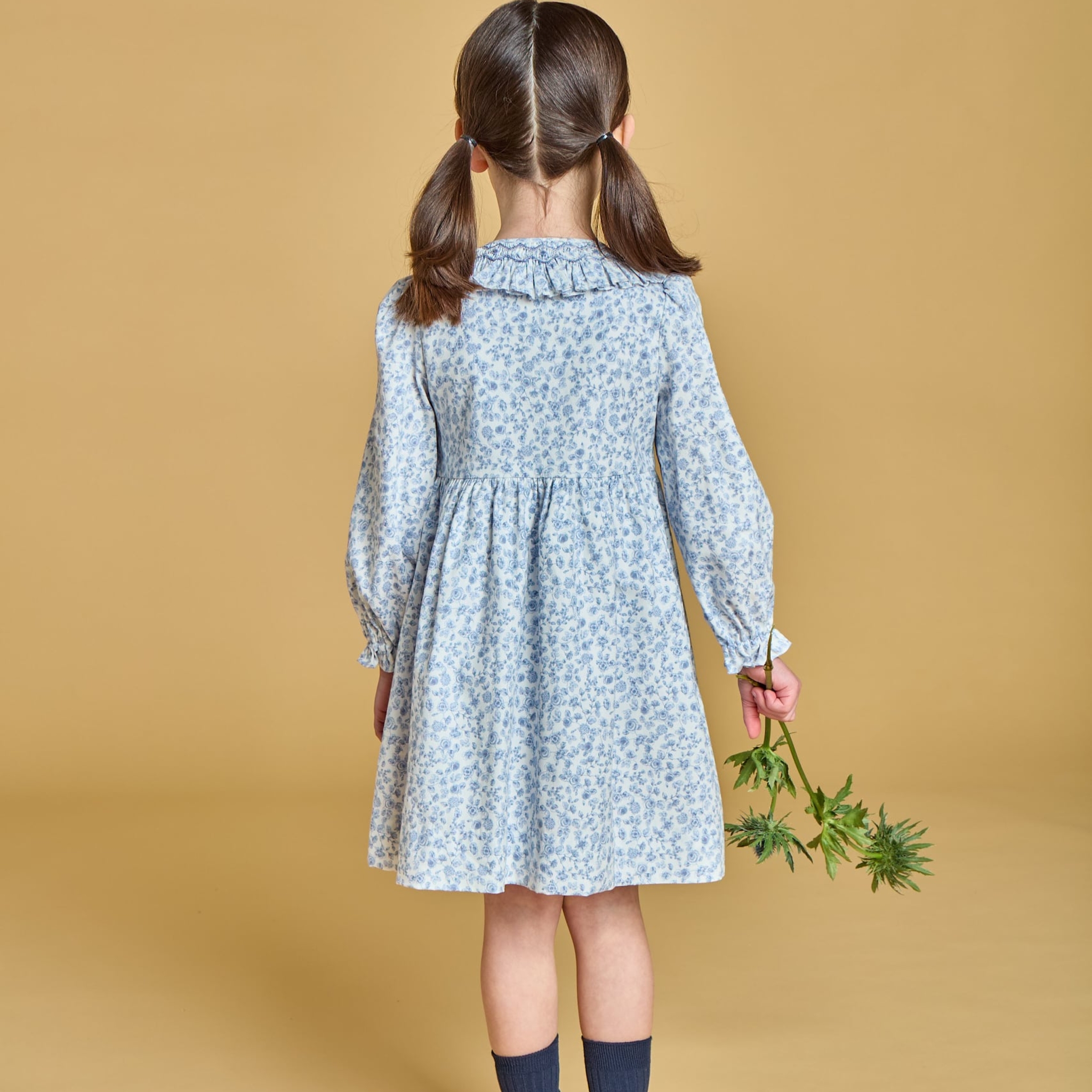  Adeline スモッキングワンピース｜Kidiwi サイズ: 4Y(104cm)