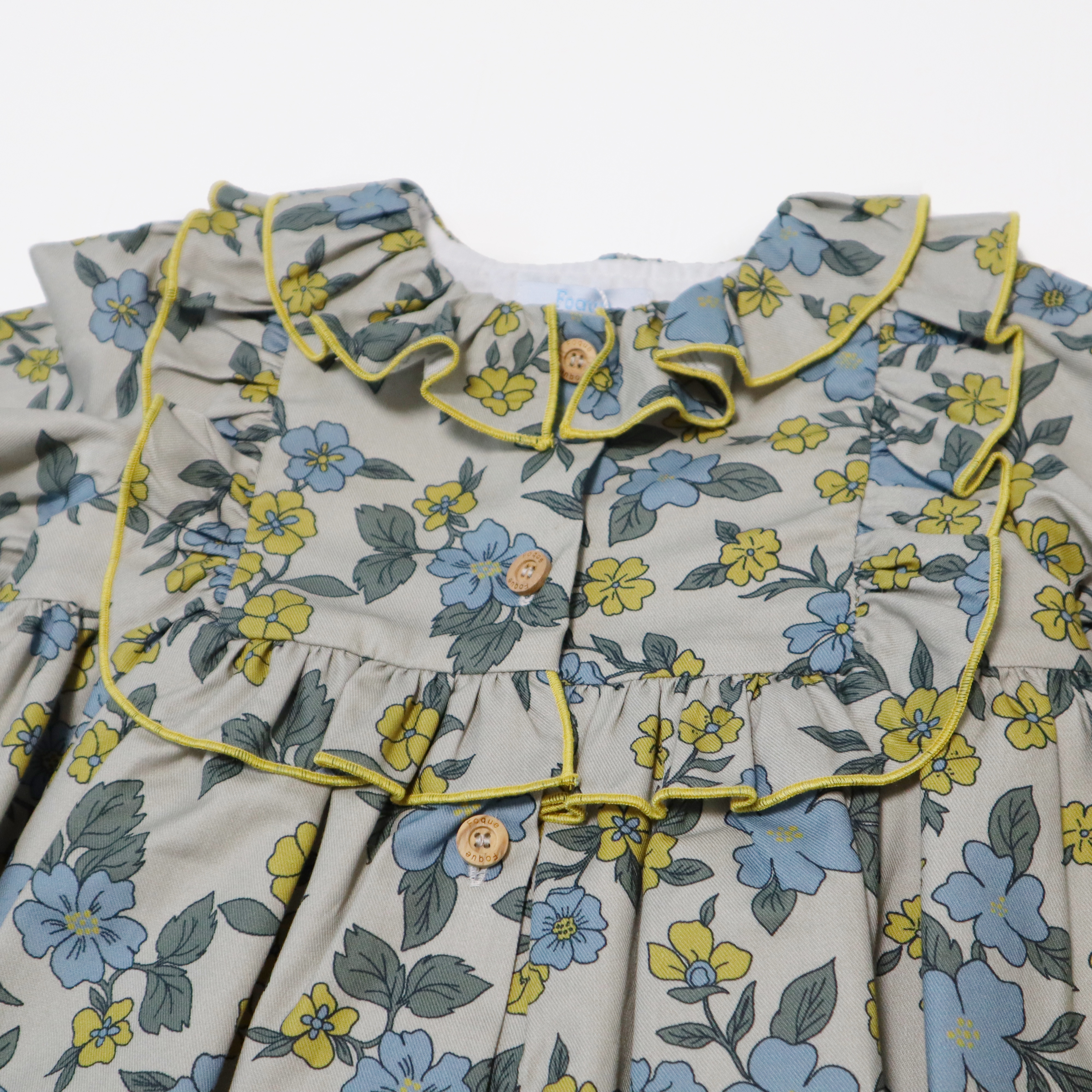  Paula Floral ワンピース｜Foque サイズ: 18M(86cm）