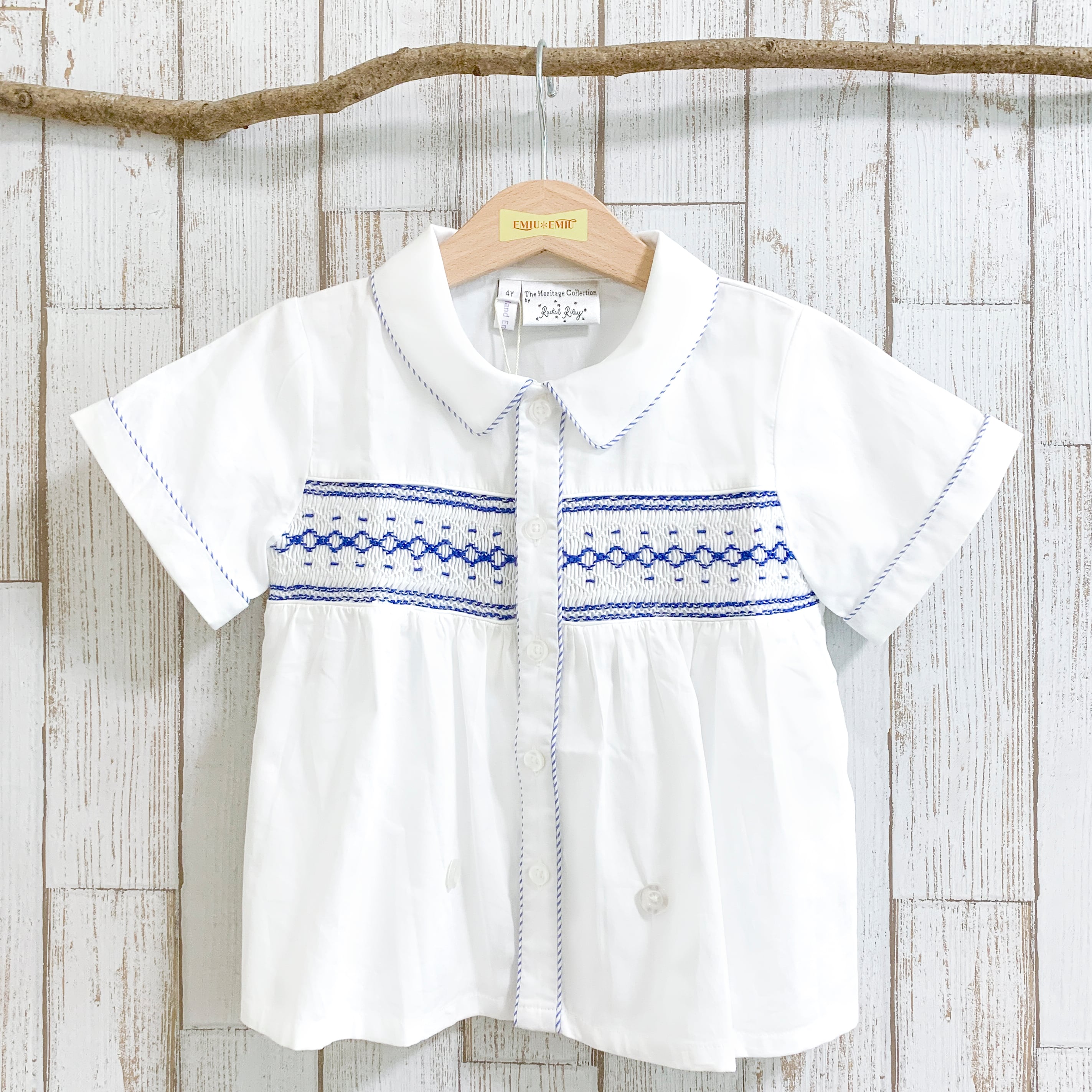 Louis スモッキングセットアップ｜Rachel Riley サイズ: 3Y(98cm)