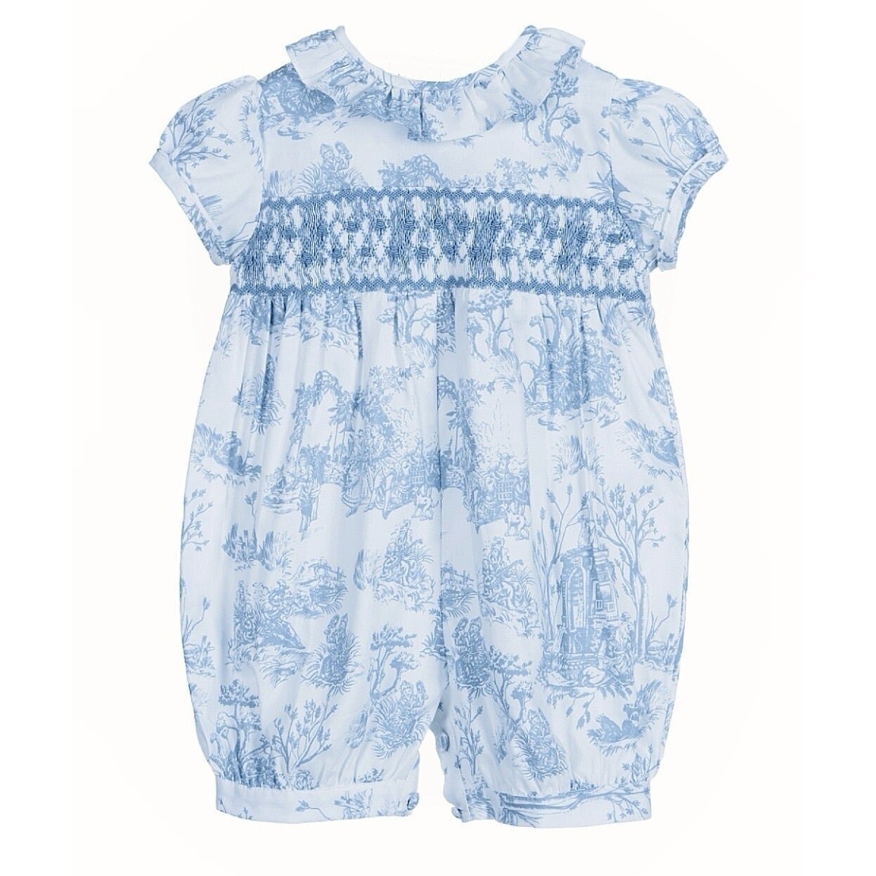 Theodora スモッキングロンパース｜Annafie ベビーサイズ: 12ヶ月 （80cm）