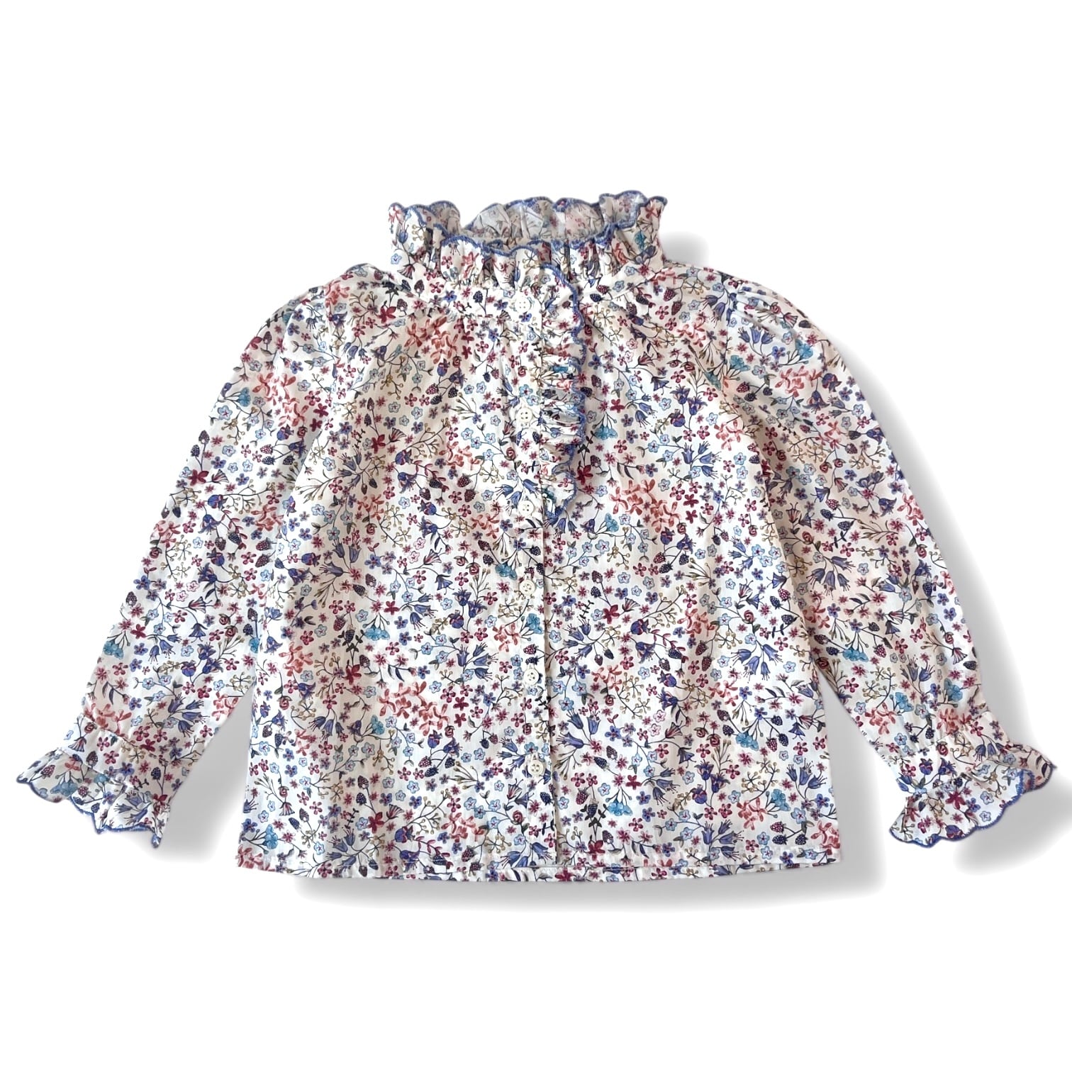  Liberty Flower Shirt｜Marie Puce