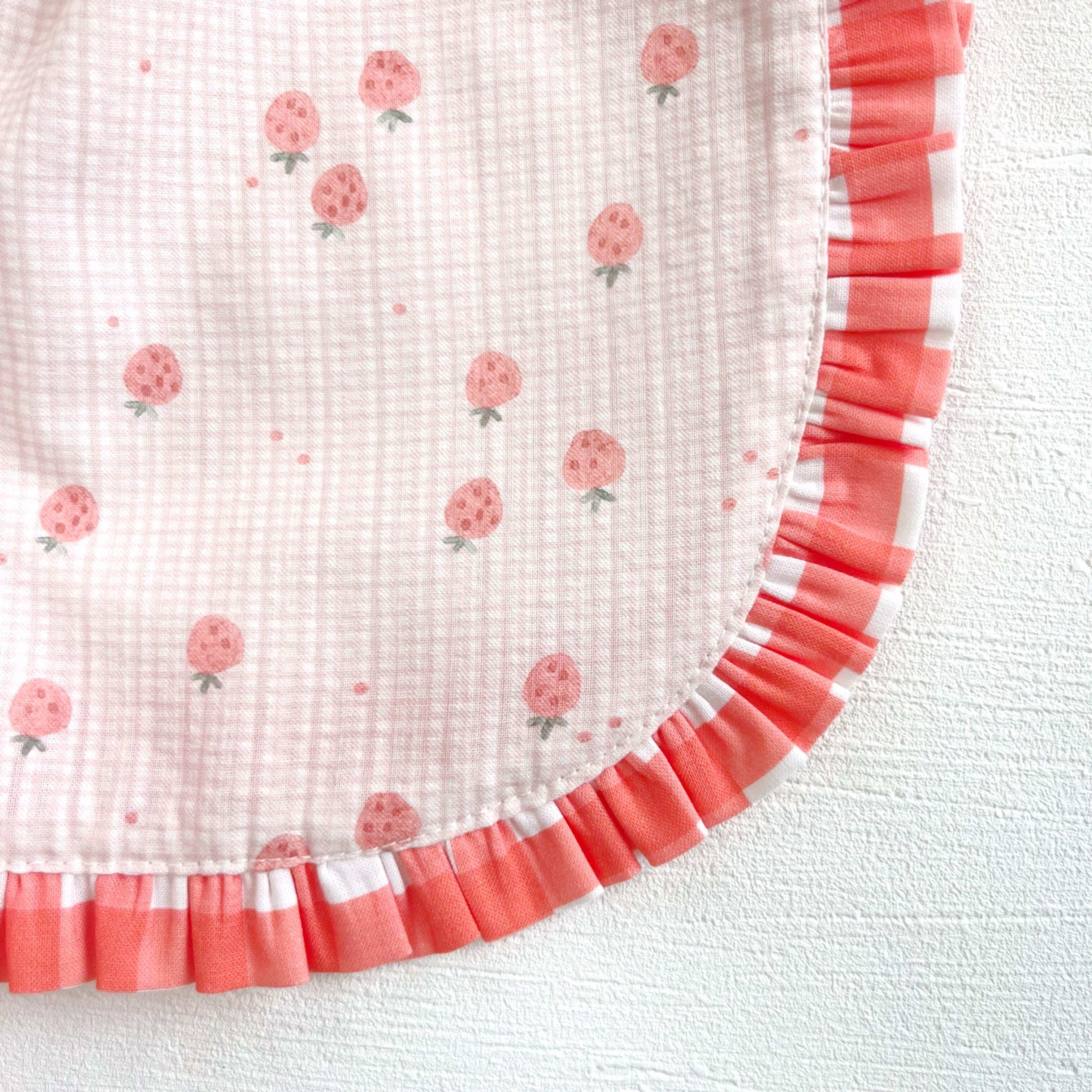 Strawberry ロンパース（ブルマ付）｜Belan サイズ: 12M(80cm）