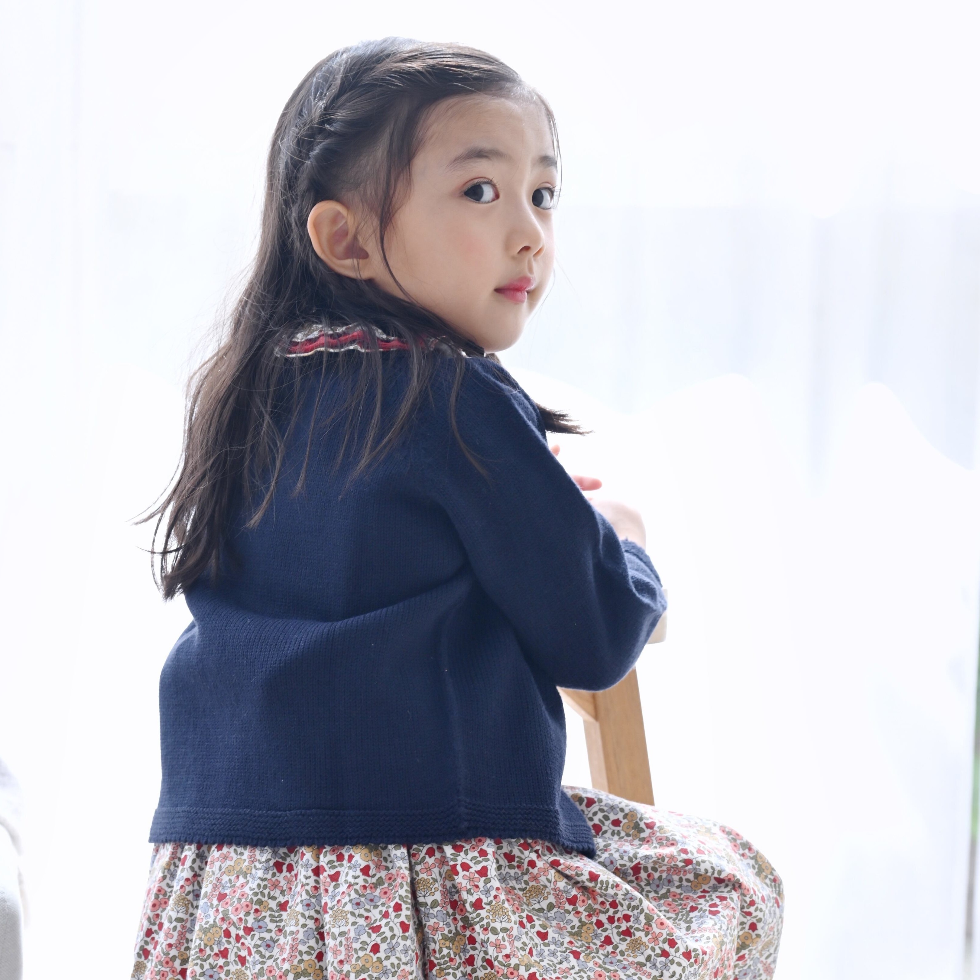  Cardigan（ロング丈）｜Pi&Pa