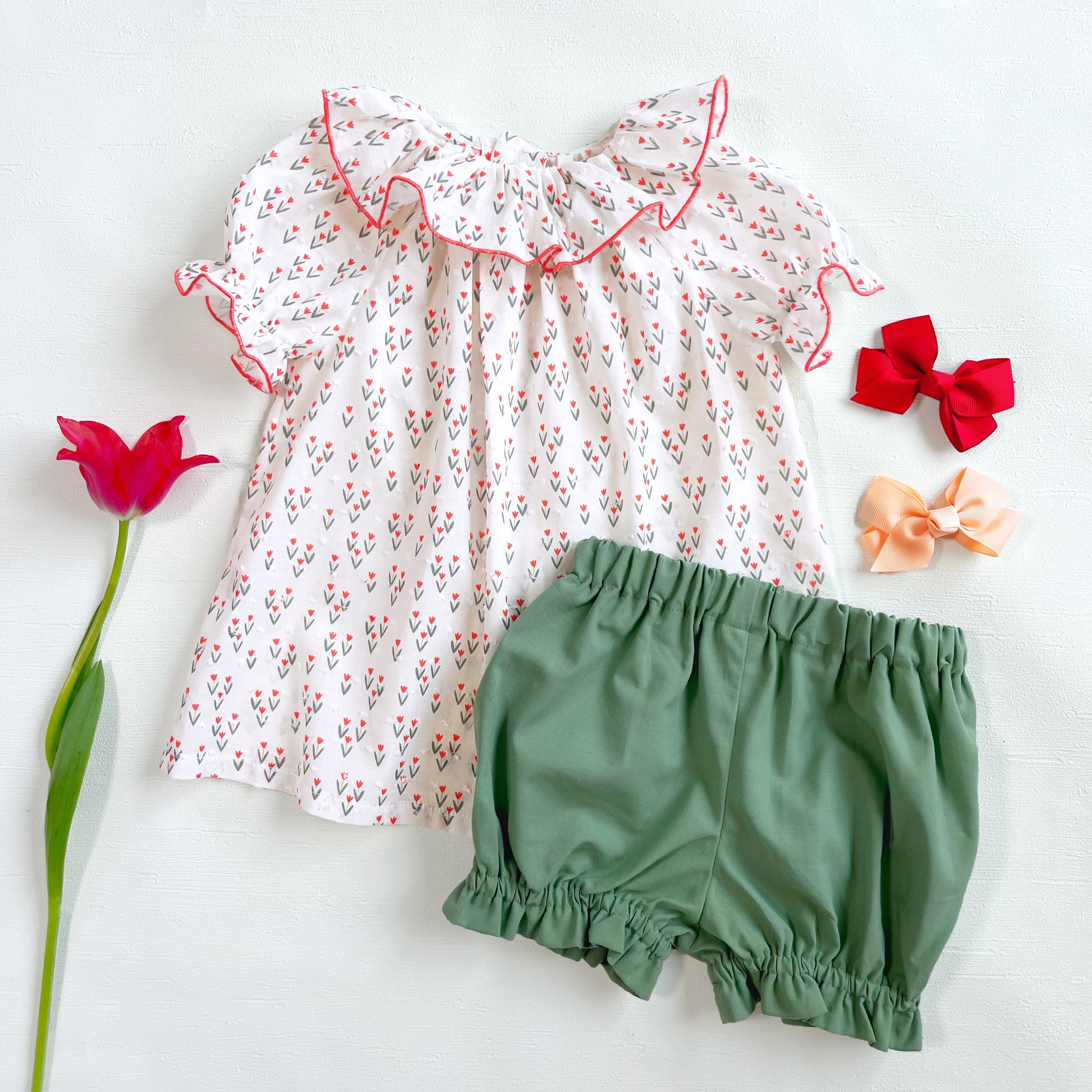 【Last 6Y】 Tulip セットアップ｜Belan サイズ: 6Y(116cm)