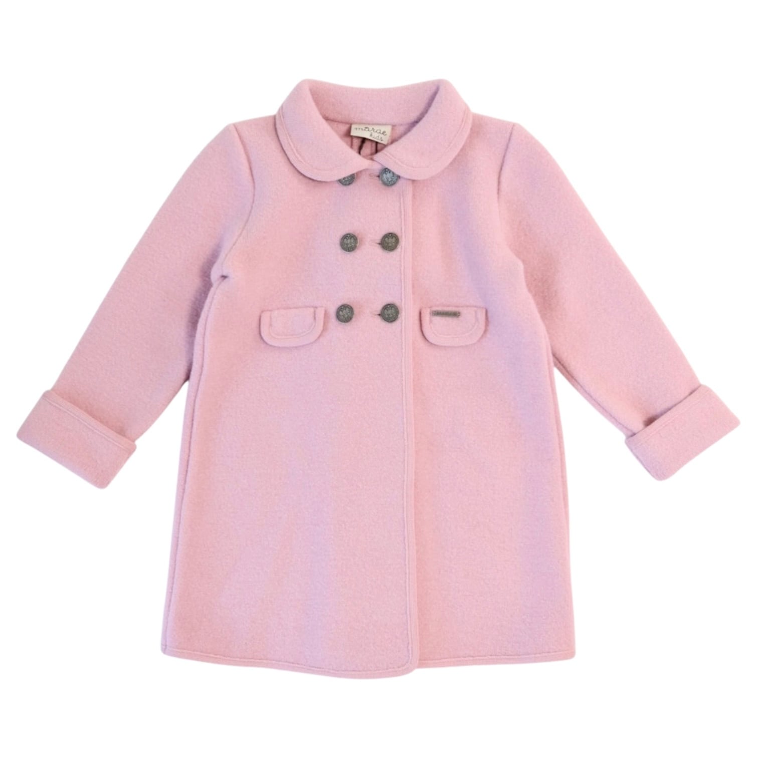 ダブルブレストコート（ROSE）｜Marae サイズ: 4Y(104cm)