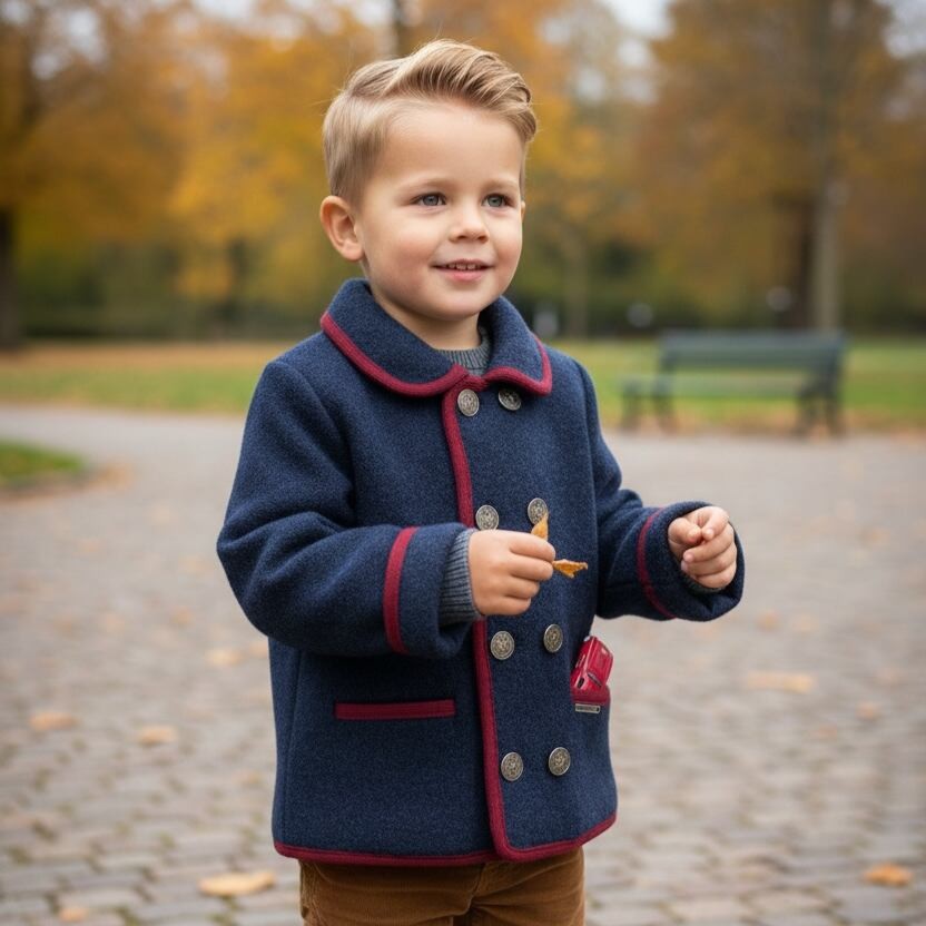 ダブルブレストジャケットコート｜Marae サイズ: 4Y(104cm)