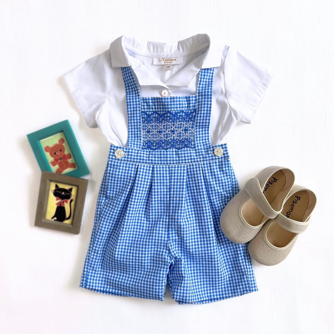 Aurelien オーバーオール｜Kidiwi サイズ: 12M(80cm）